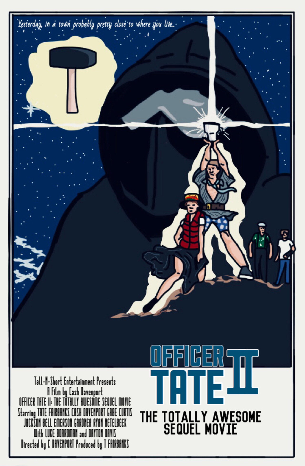Officer Tate II: The Totally Awesome Sequel Movie Backdrop