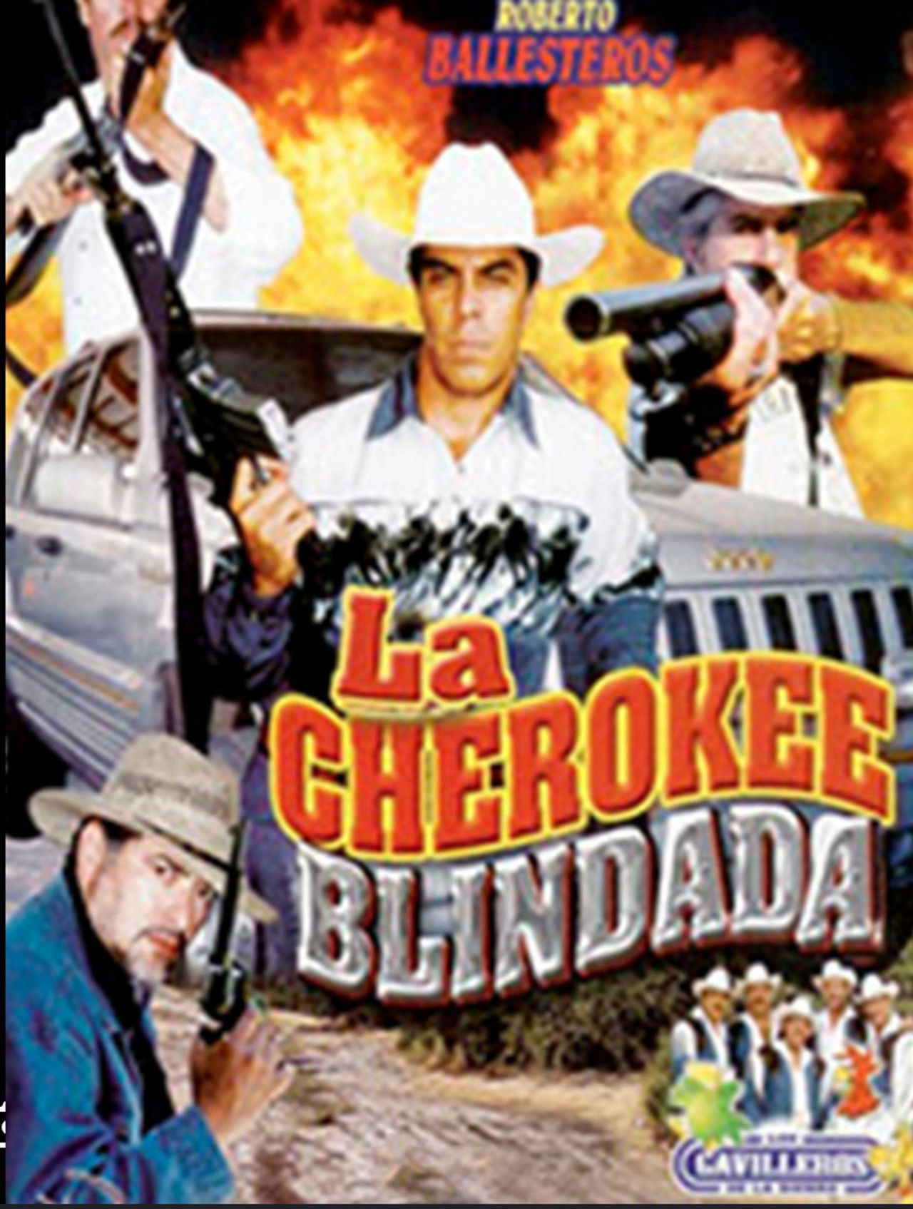 La Cherokee blindada Backdrop