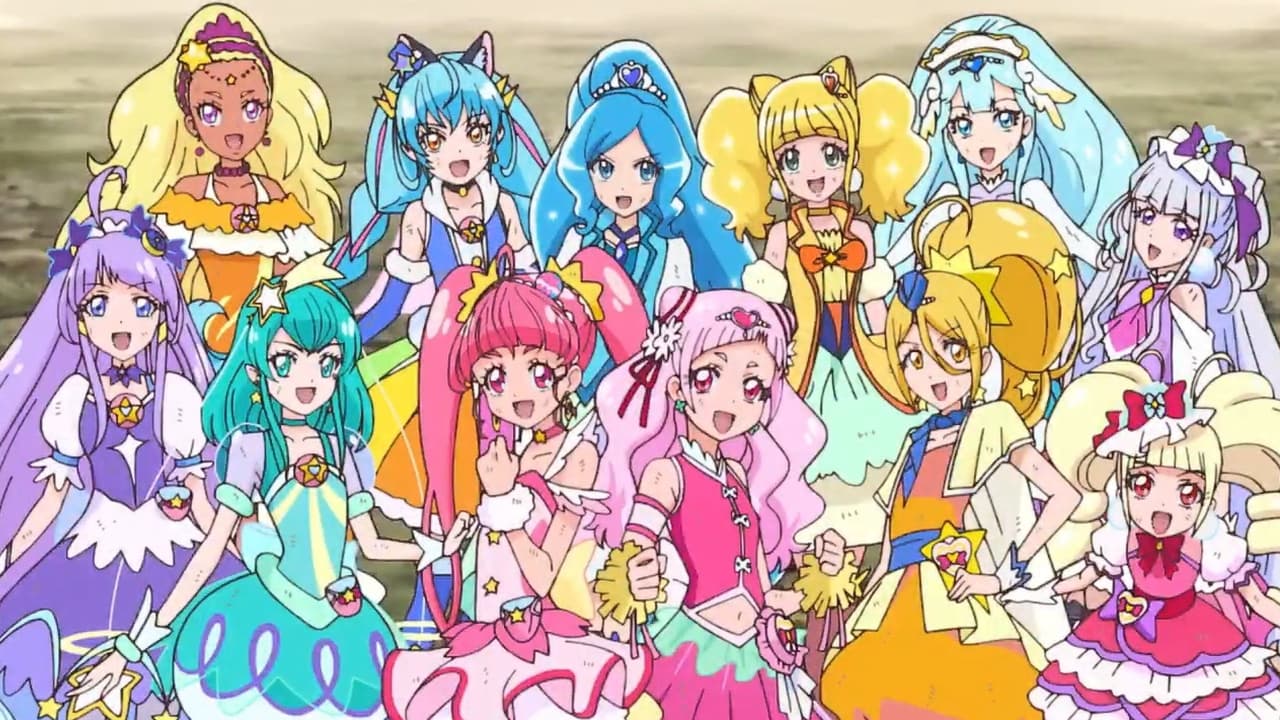 Pretty Cure Miracle Leap: A Wonderful Day with Everyone Backdrop Image