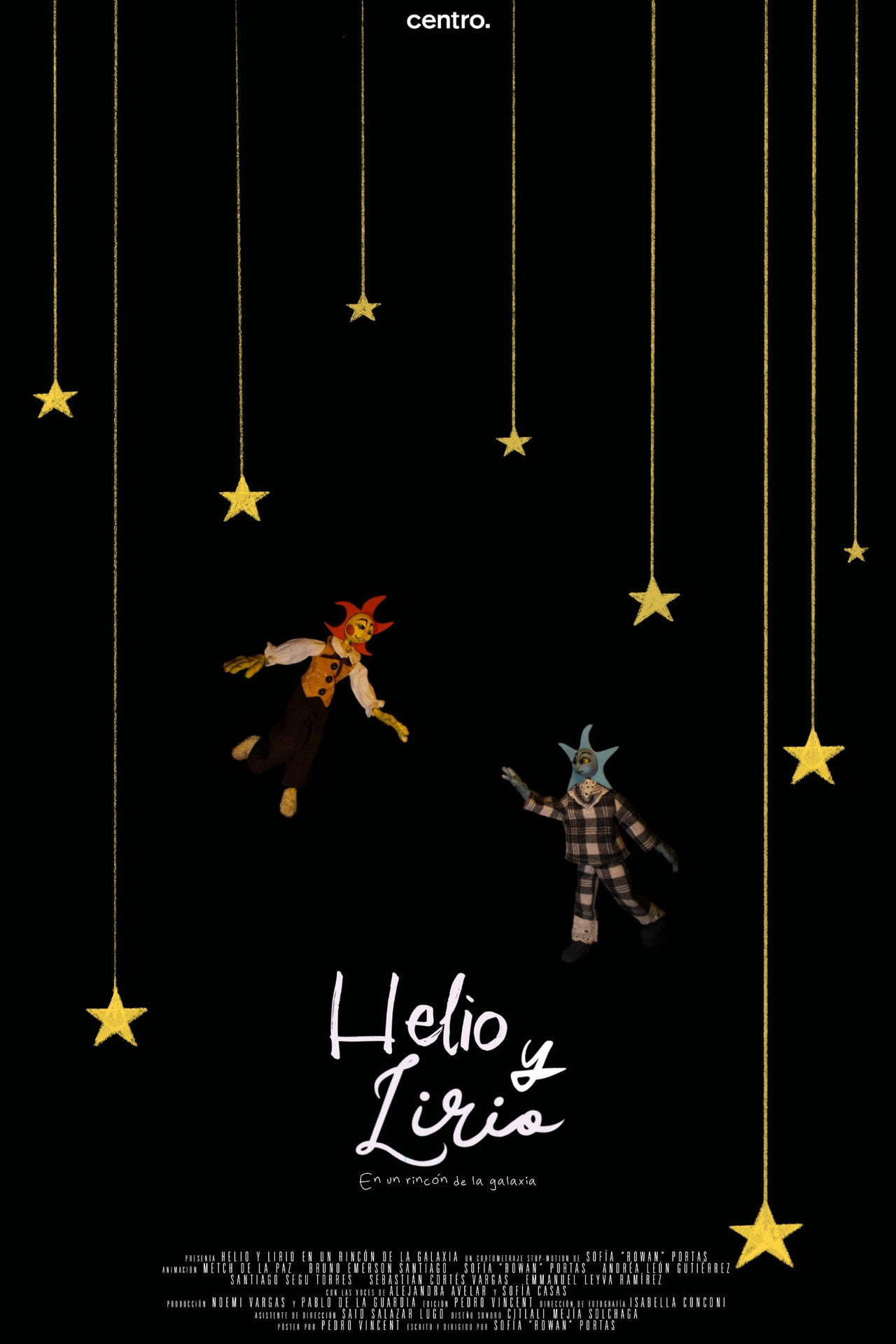 Helio y Lirio En un Rincón de la Galaxia filmaffisch