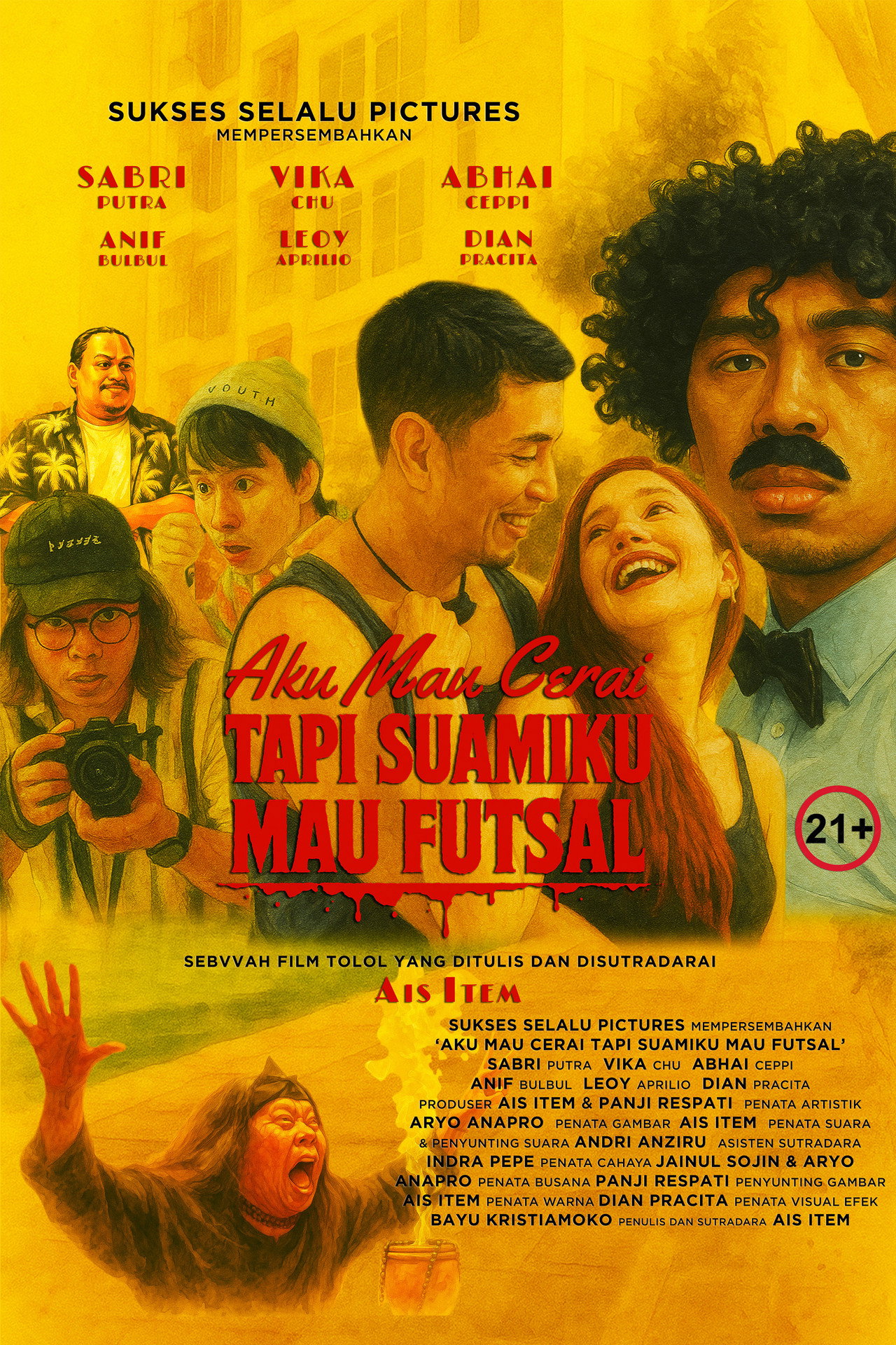 Aku Mau Cerai, Tapi Suamiku Mau Futsal filmaffisch