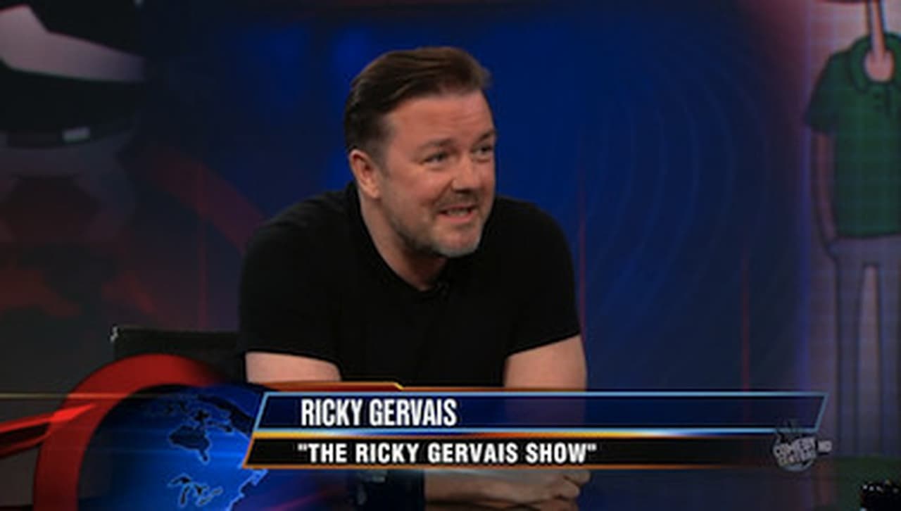 The Daily Show with Trevor Noah - Season 15 Episode 25 : Ricky Gervais
