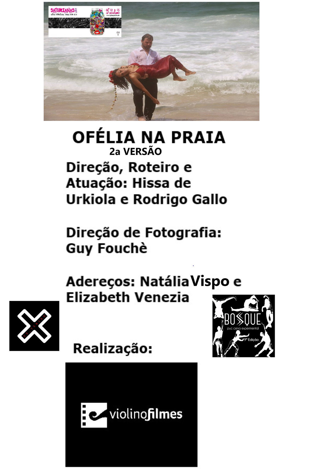 Ofélia na Praia, 2a Versão filmaffisch