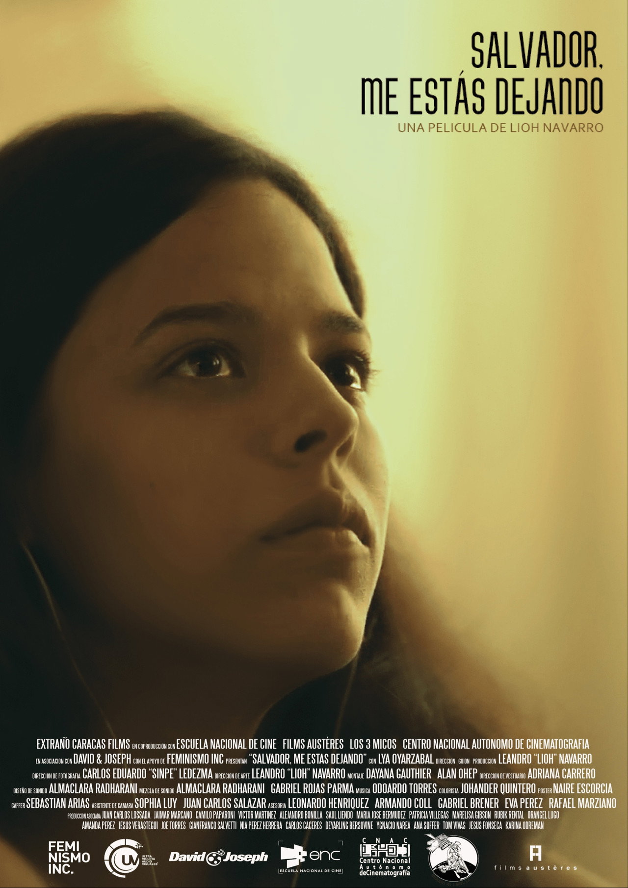 Salvador, me estás dejando filmaffisch