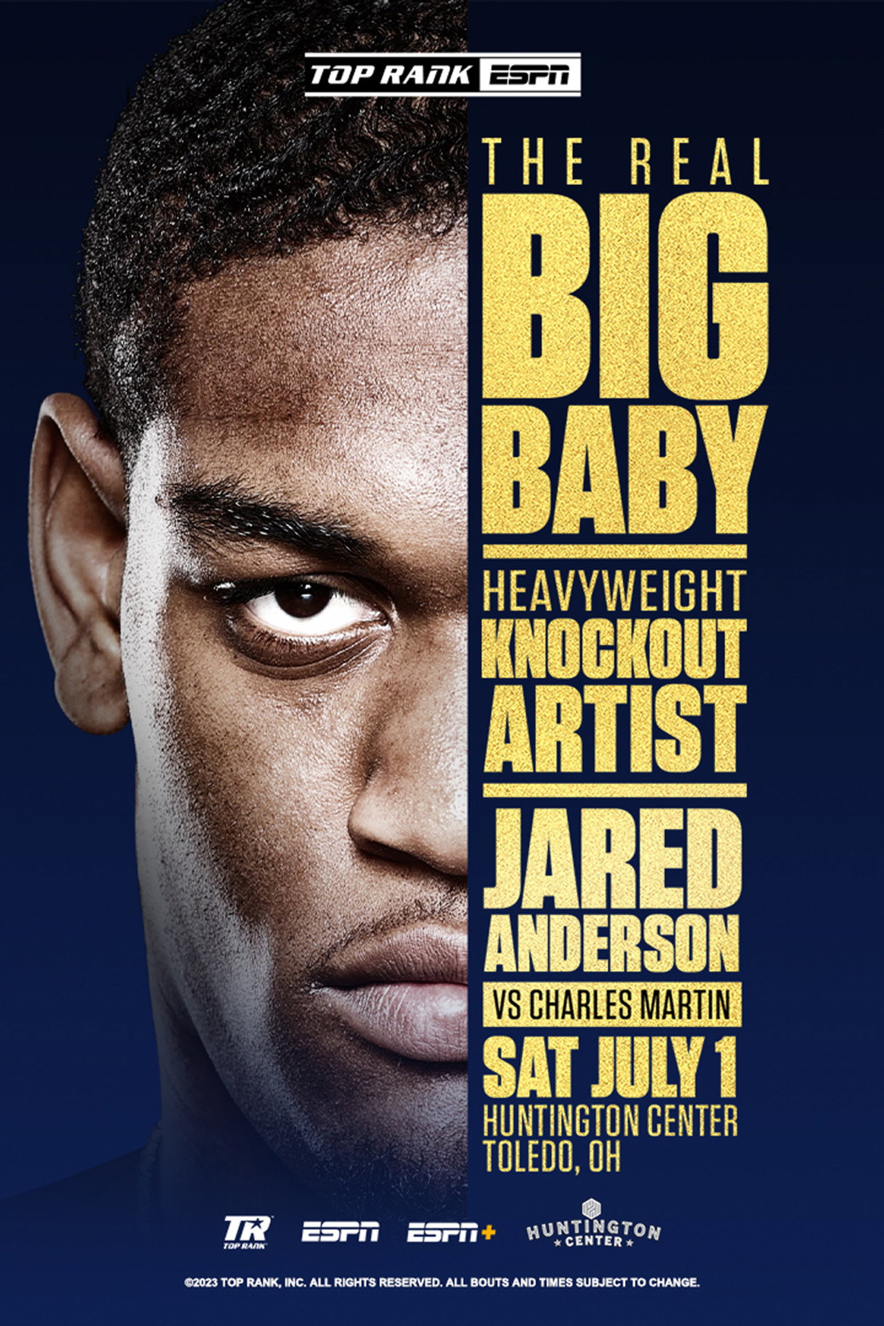 Jared Anderson vs. Charles Martin filmaffisch