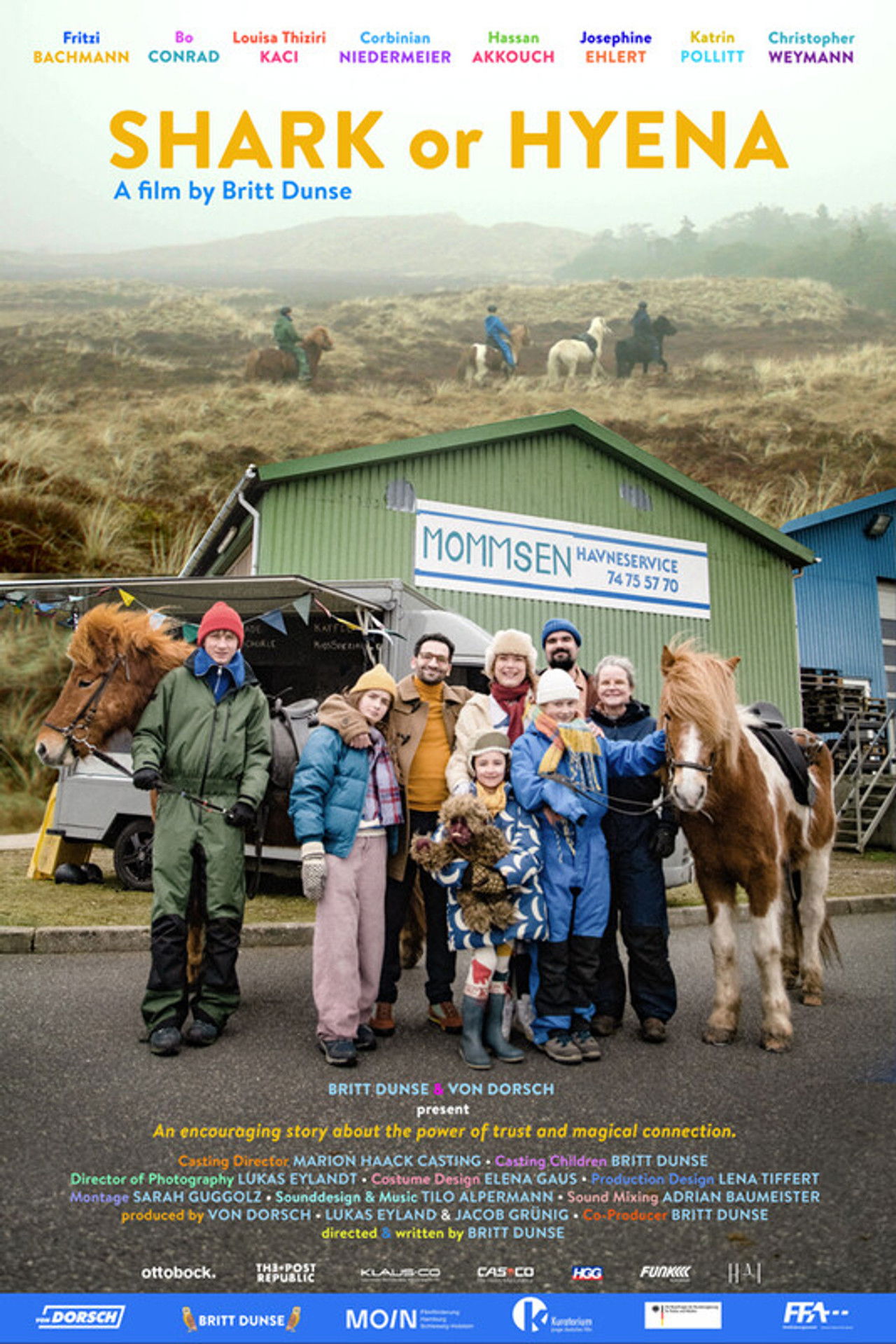 Shark or Hyena Backdrop