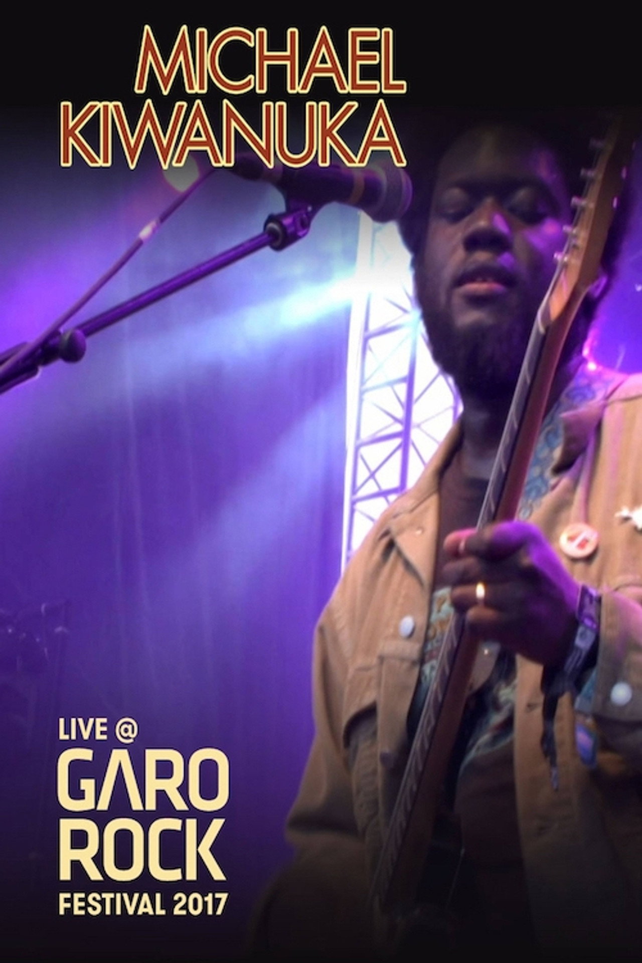 Michael Kiwanuka Live at Garorock 2017 Backdrop