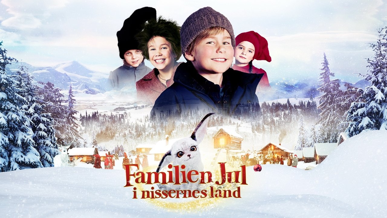 Familien Jul i nissernes land background