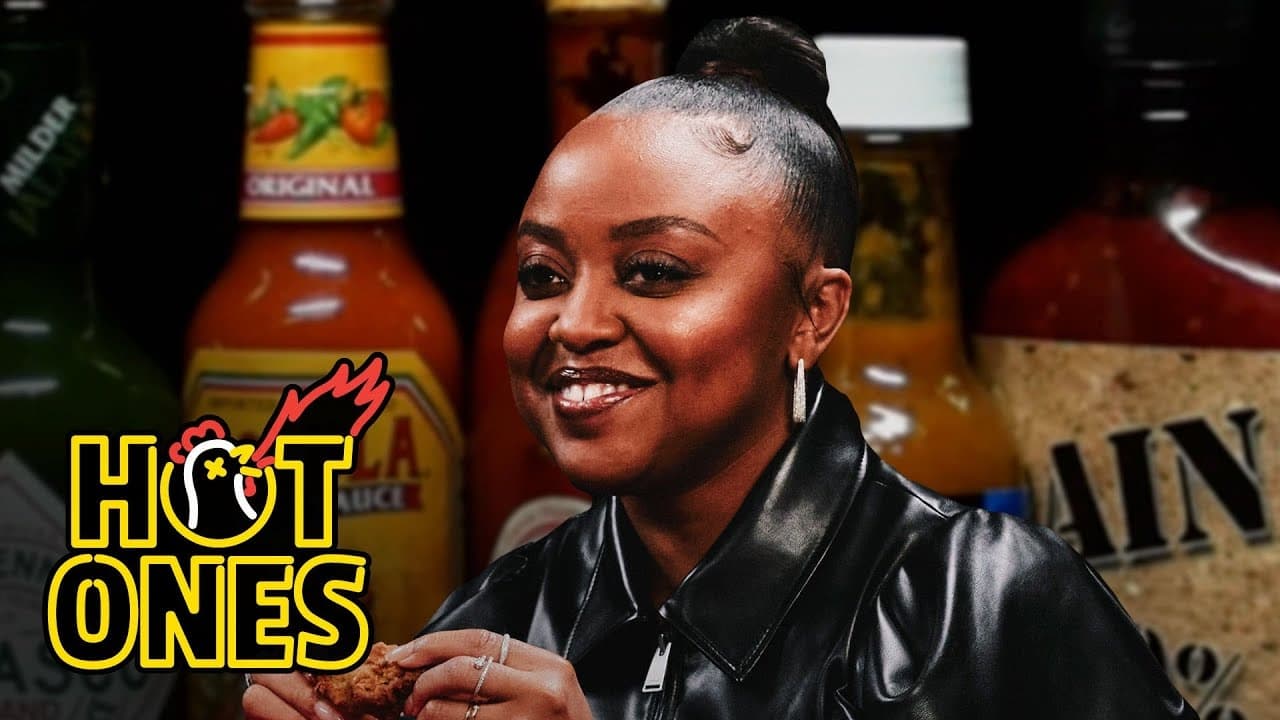 Hot Ones - Season 23 Episode 5 : Quinta Brunson Faces Her Fear of Hot Ones While Eating Spicy Wings