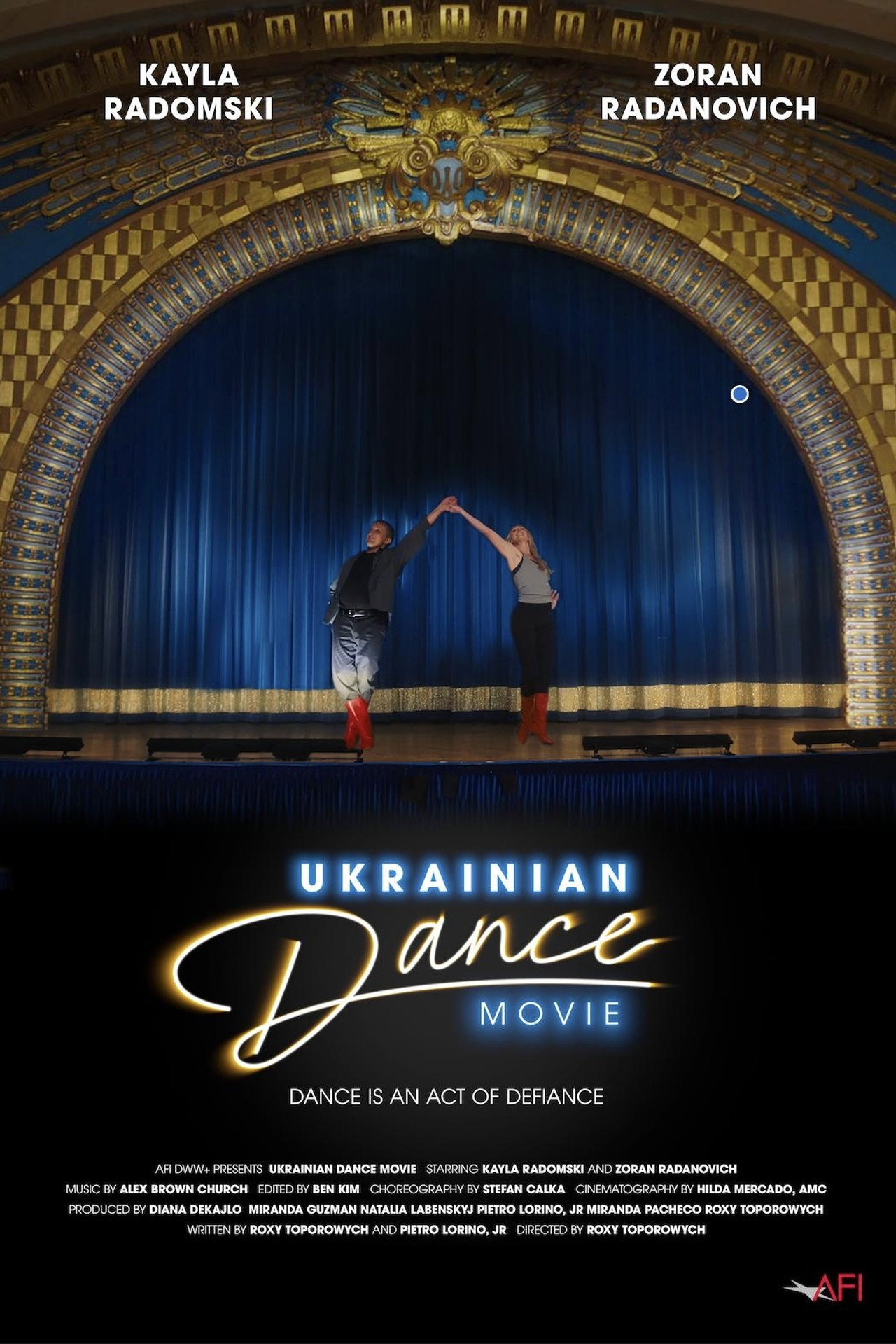 Ukrainian Dance Movie filmaffisch