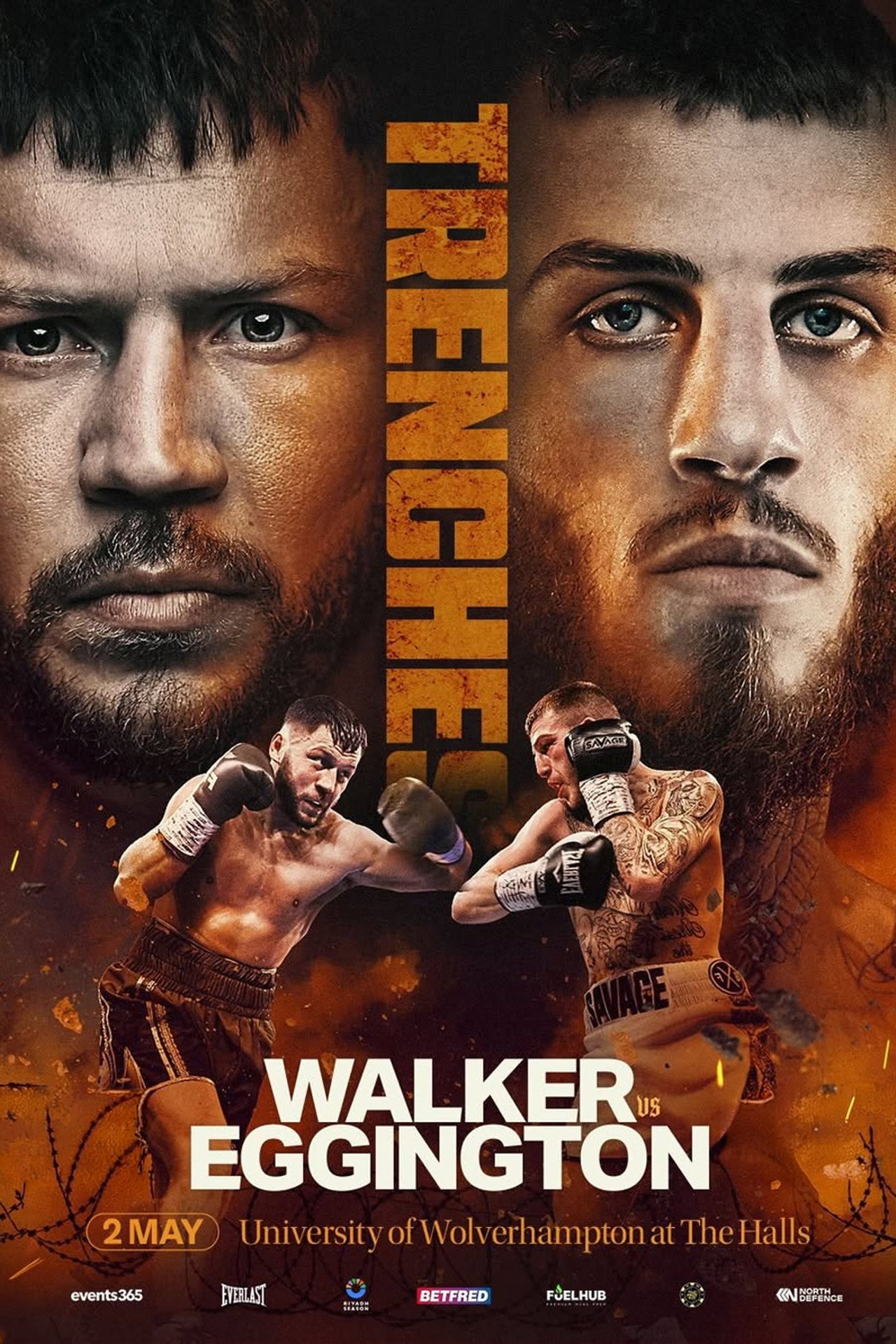 Conah Walker vs. Sam Eggington filmaffisch