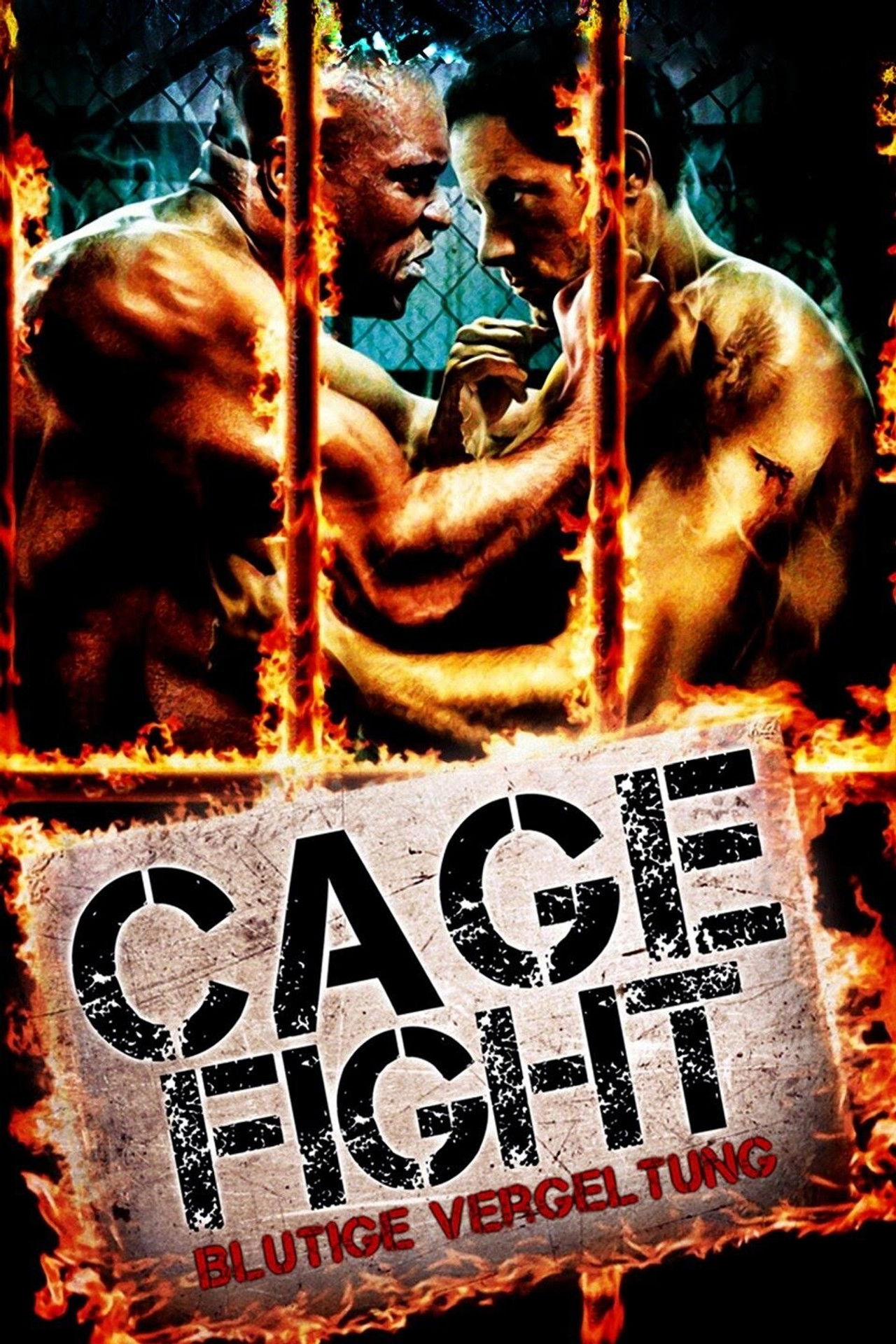 Cage Fight Backdrop