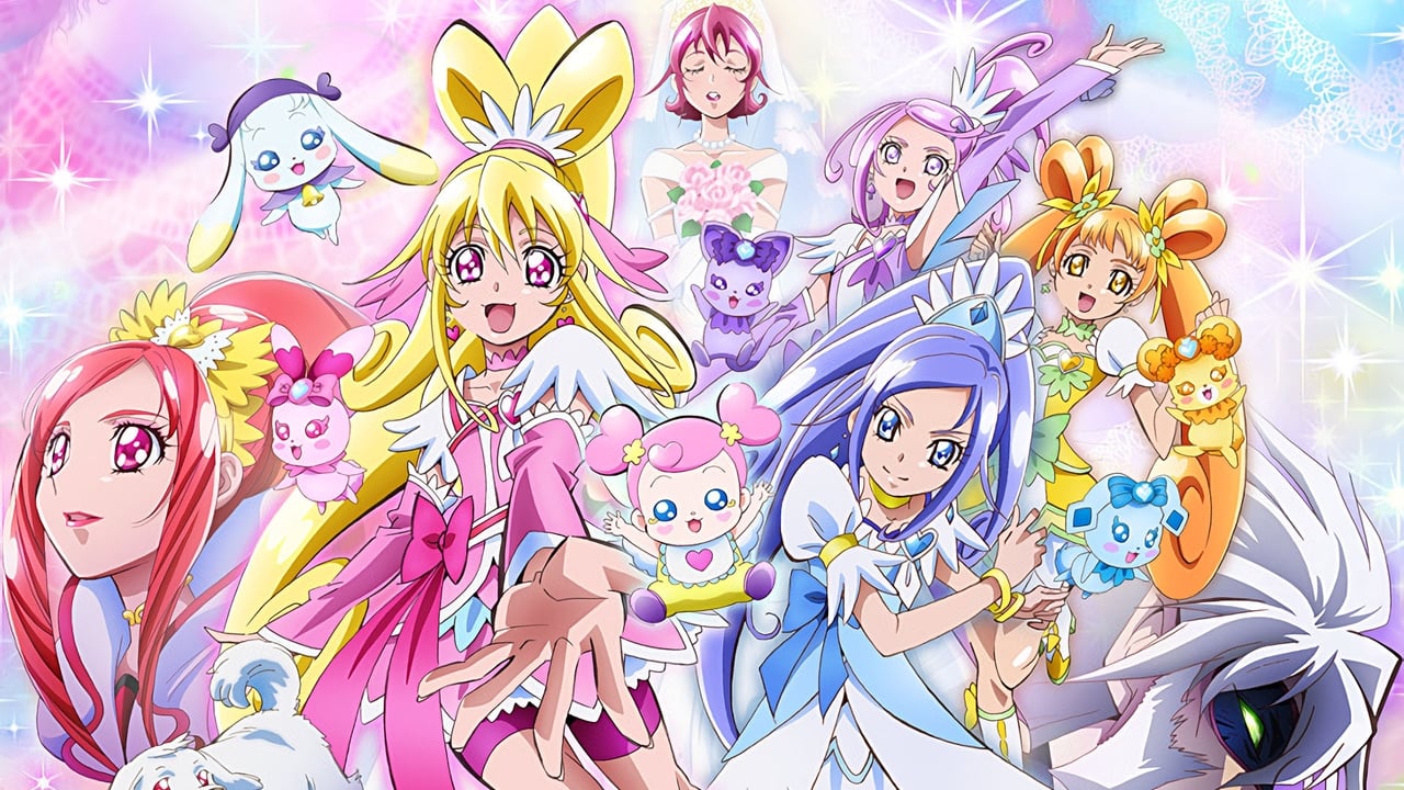 Dokidoki! Pretty Cure the Movie: Memories for the Future Backdrop Image