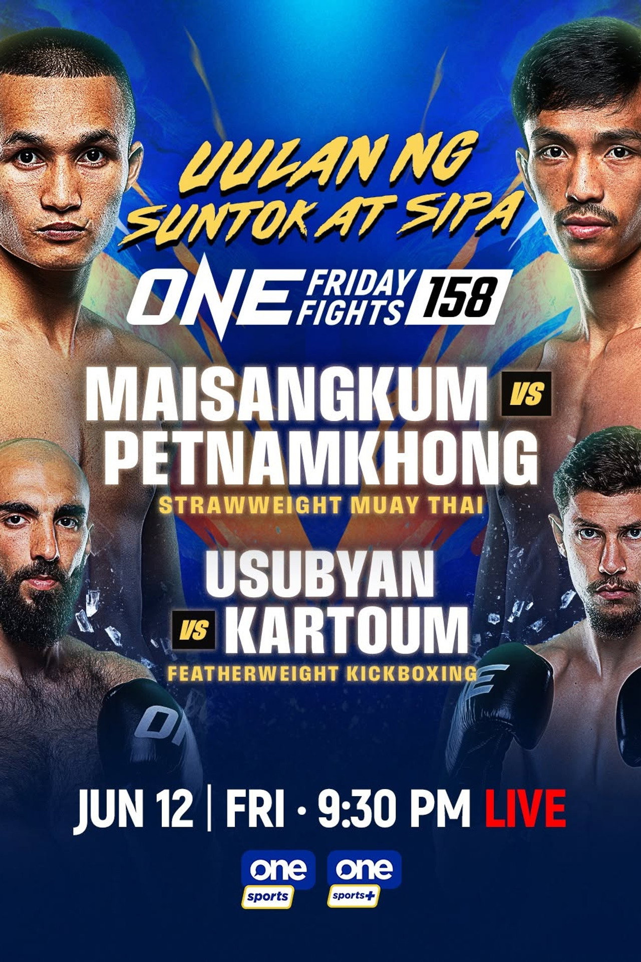 ONE Friday Fights 158: Maisangkum vs. Petnamkhong Backdrop