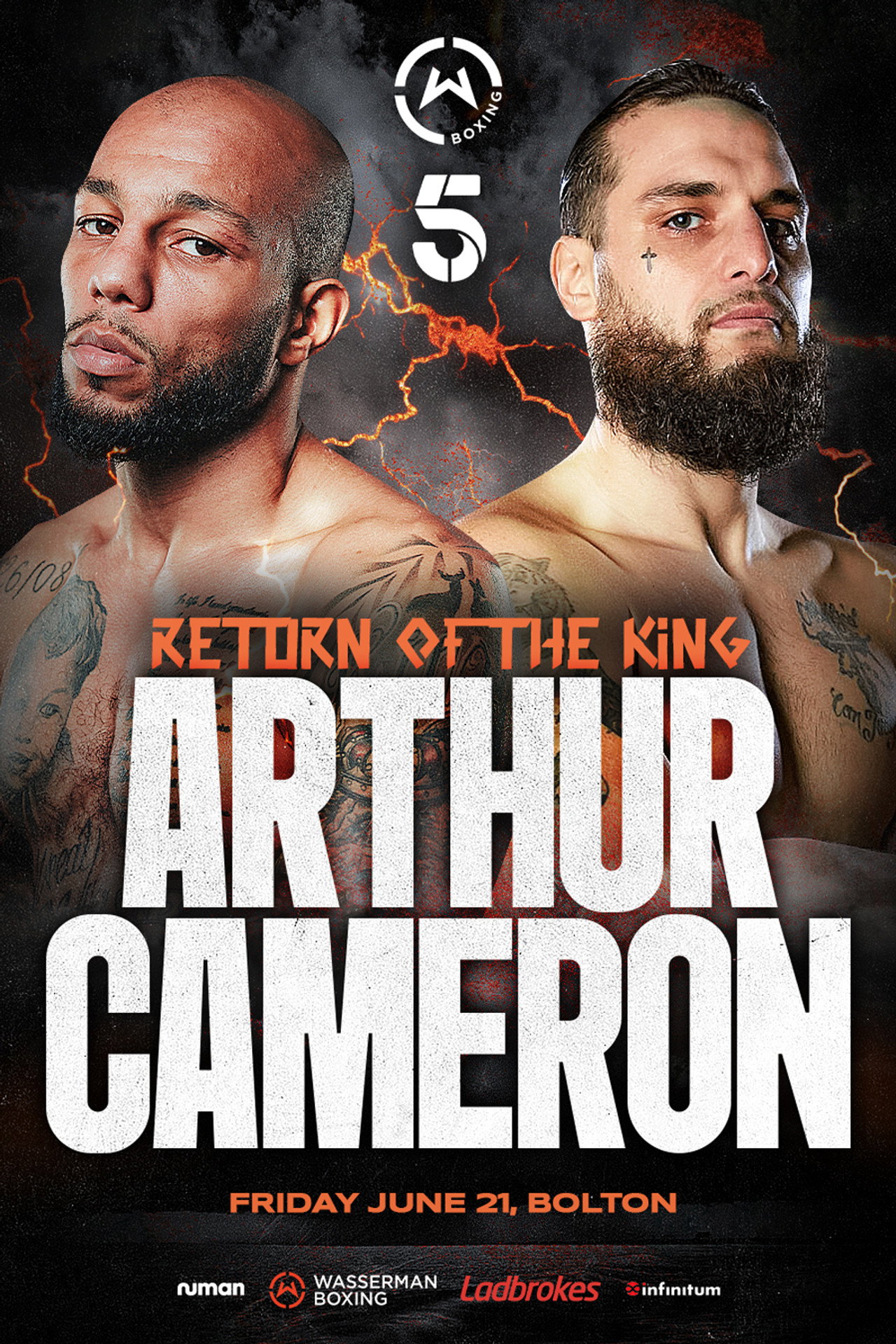 Lyndon Arthur vs. Liam Cameron filmaffisch
