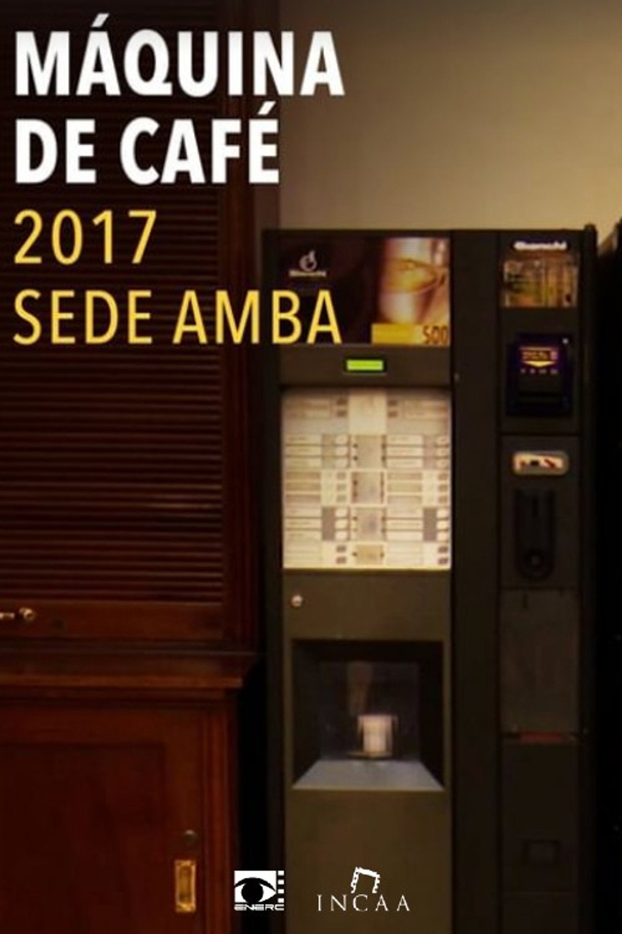 Máquina de café filmaffisch