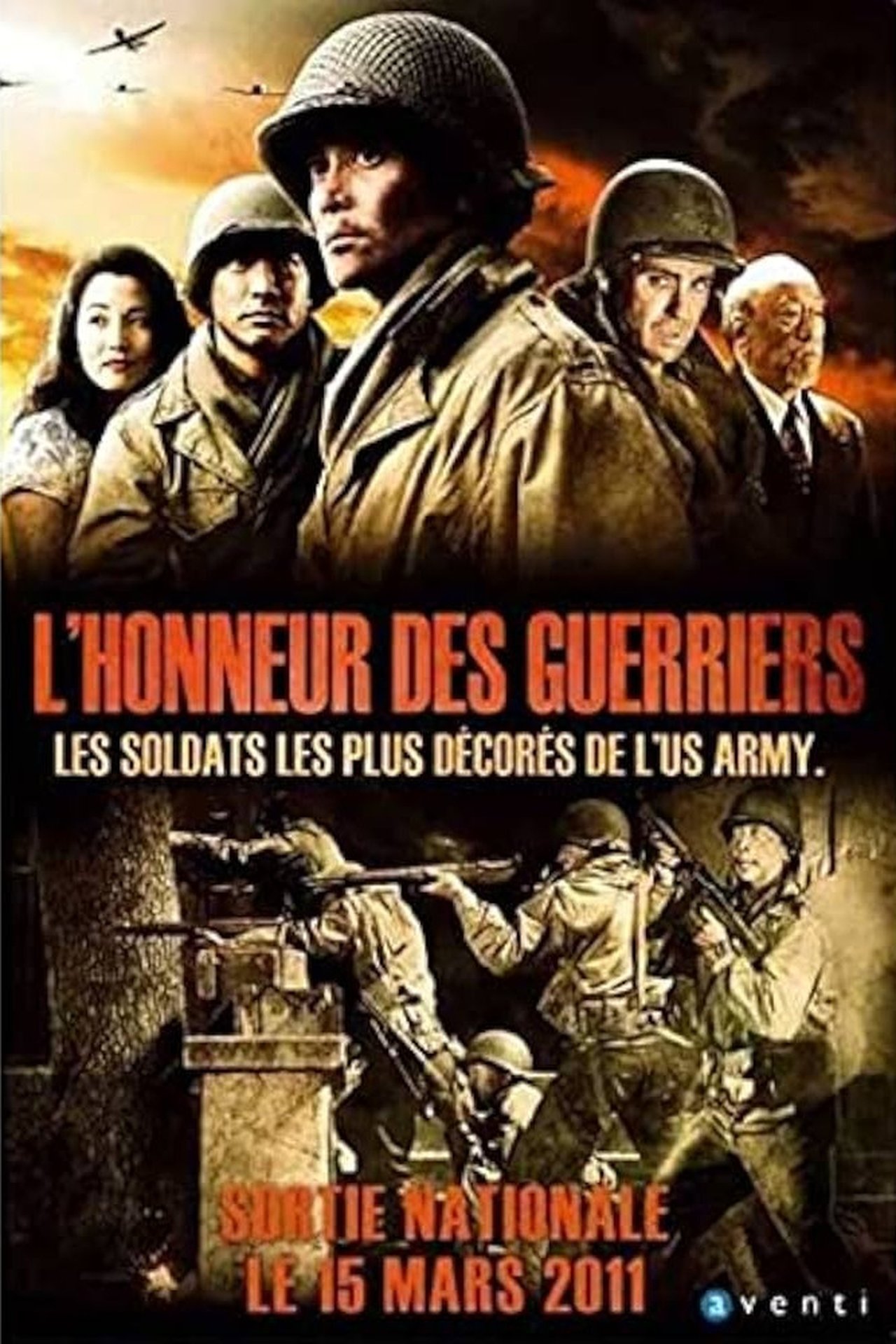 L'Honneur des guerriers poster