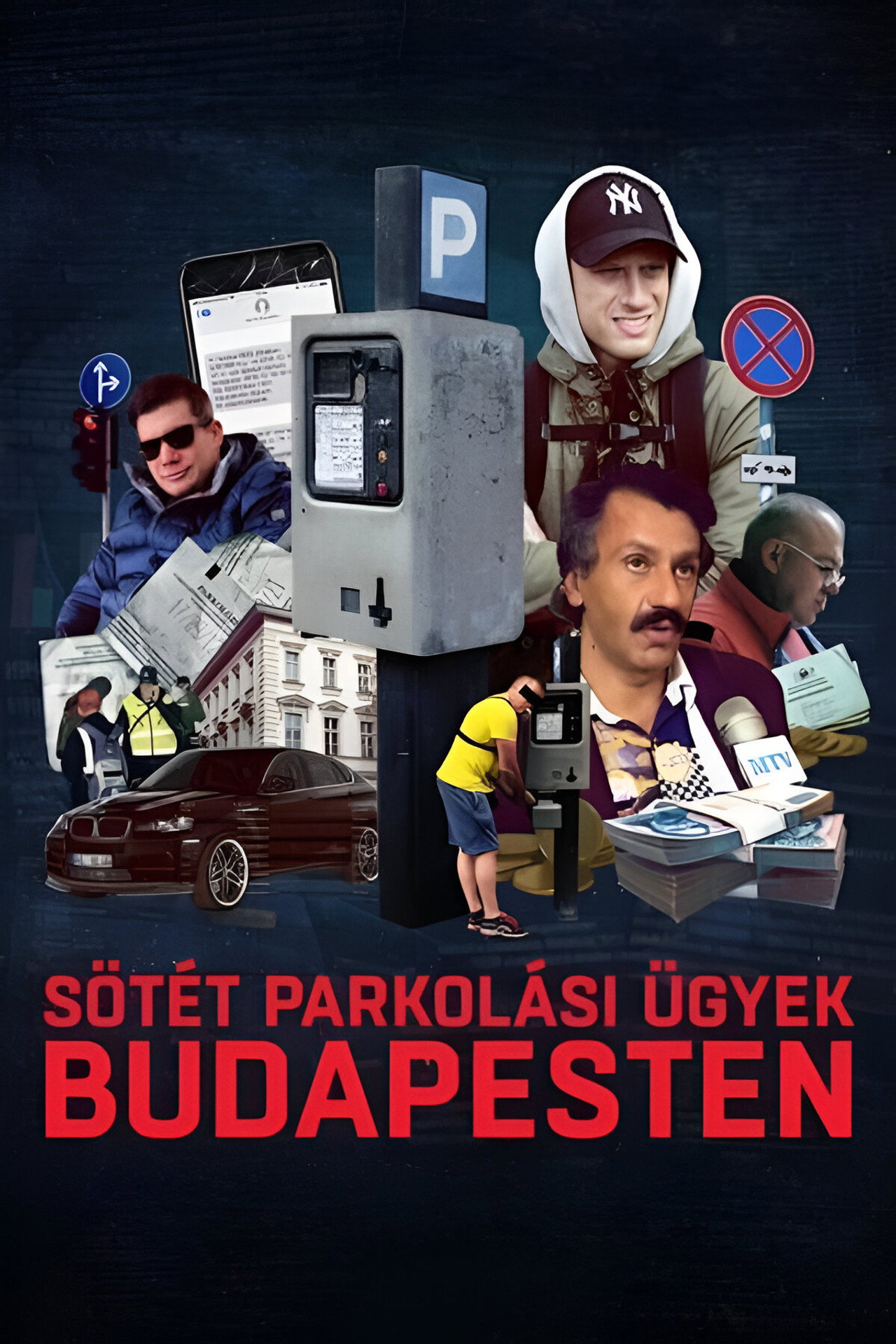 Sötét parkolási ügyek Budapesten filmaffisch