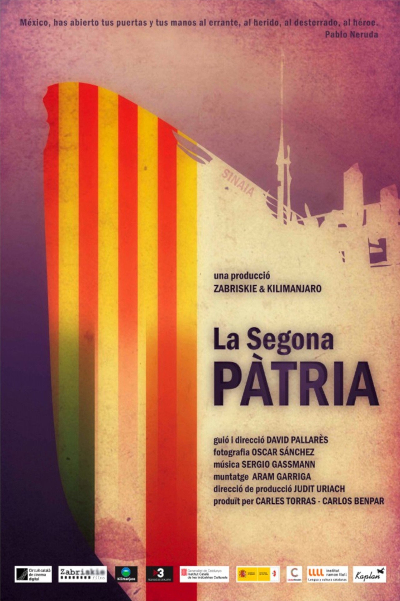 La segona pàtria filmaffisch