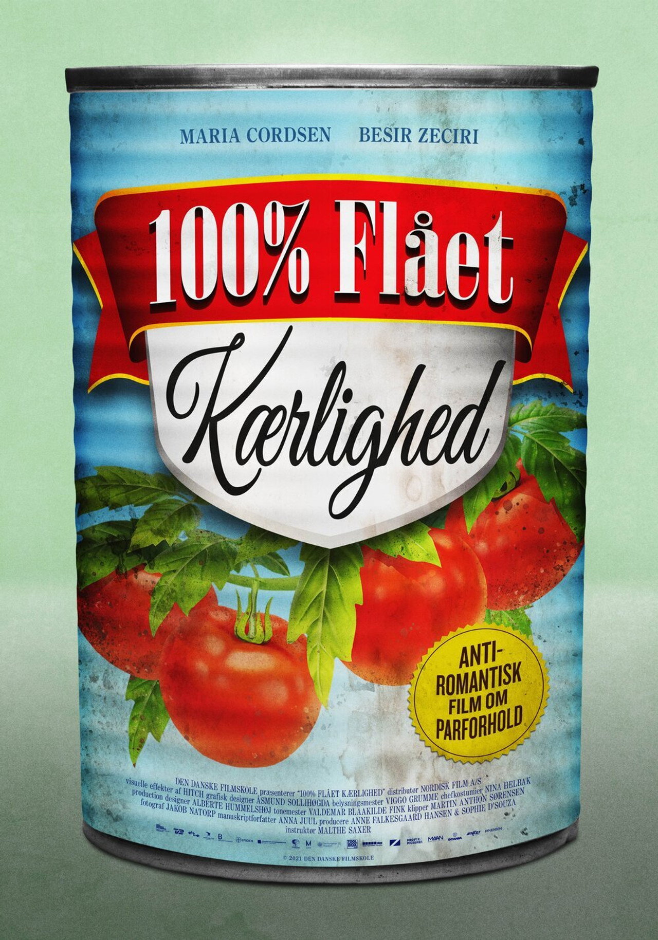 100% Flået Kærlighed filmaffisch