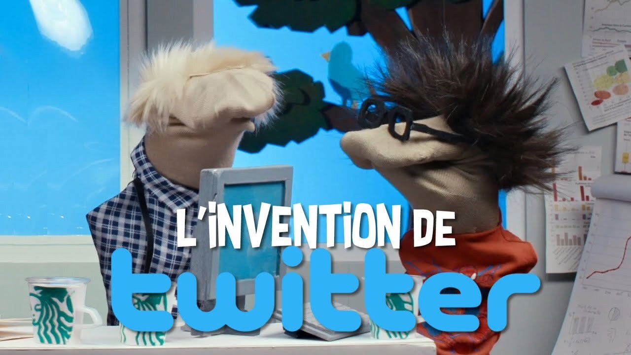L'Histoire racontée par des chaussettes — L' invention de TWITTER