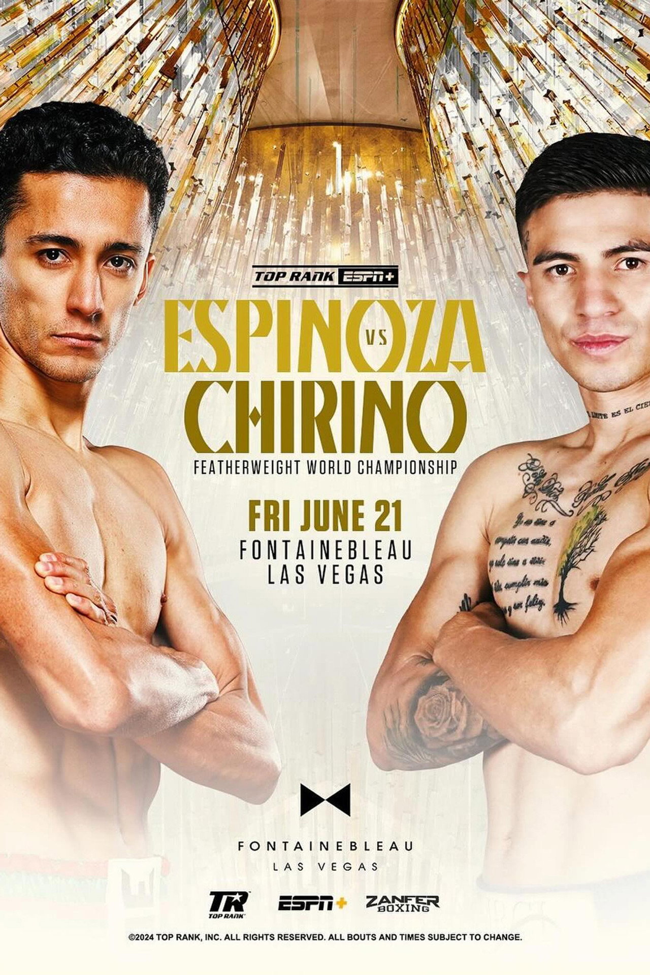 Rafael Espinoza vs. Sergio Chirino filmaffisch