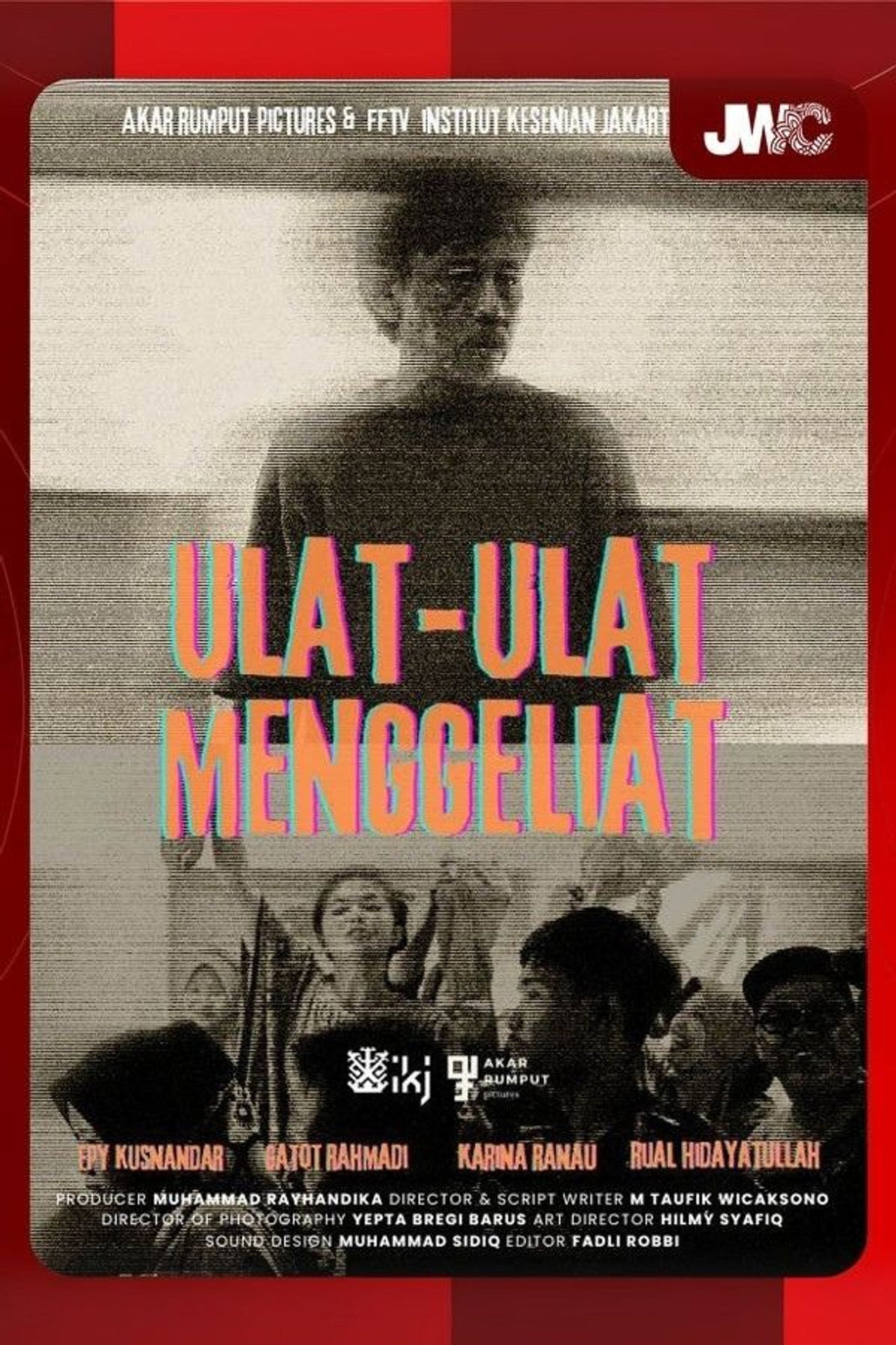 Ulat-Ulat Menggeliat Backdrop
