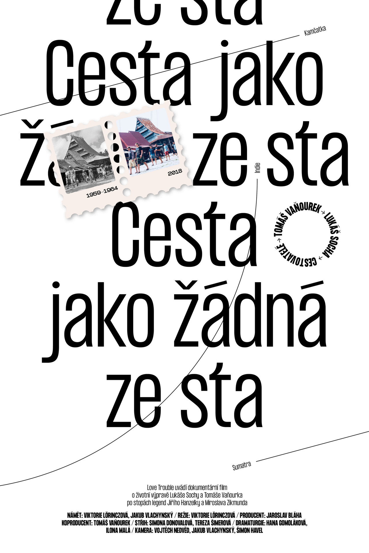 Cesta jako žádná ze sta poster