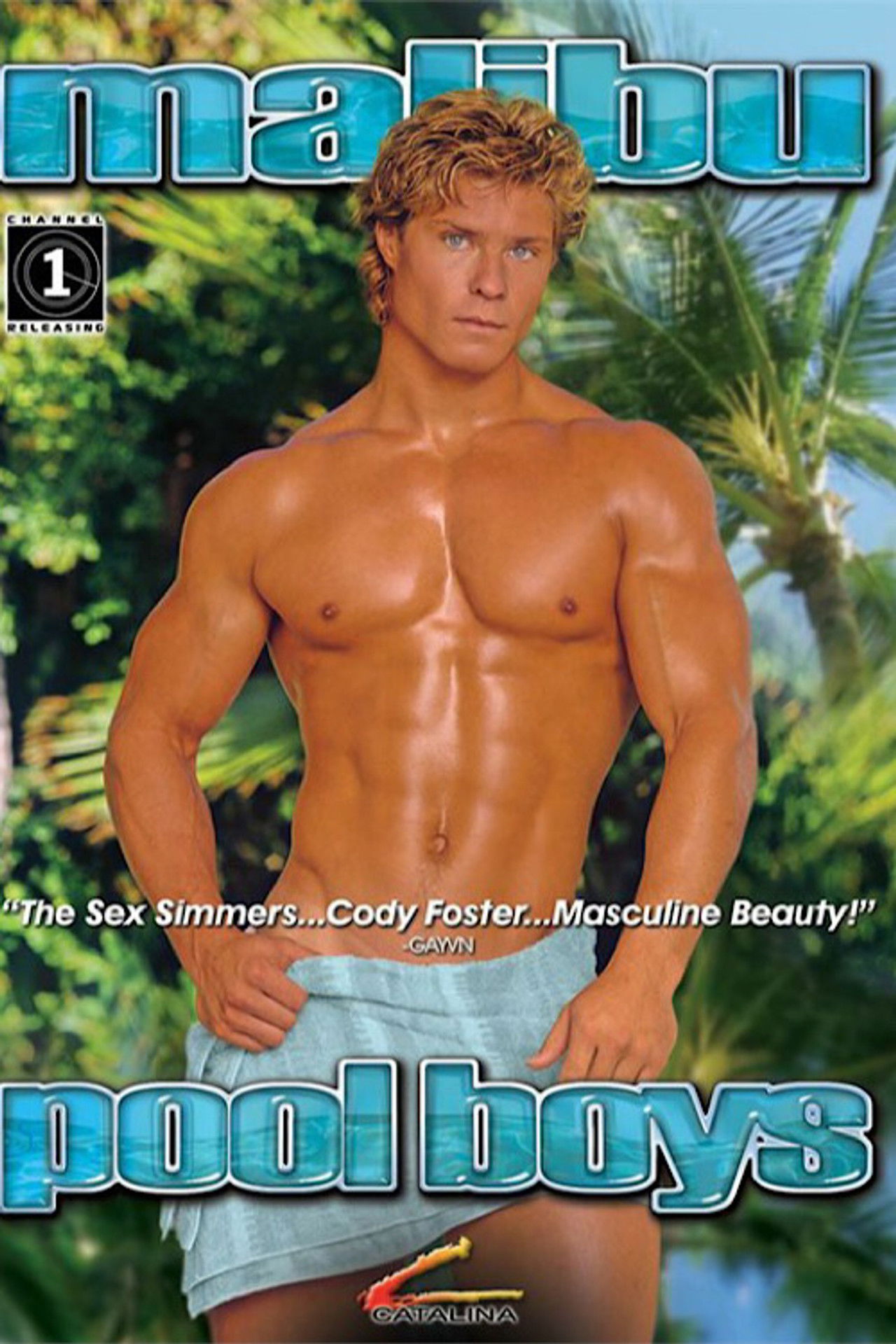 Malibu Pool Boys Backdrop