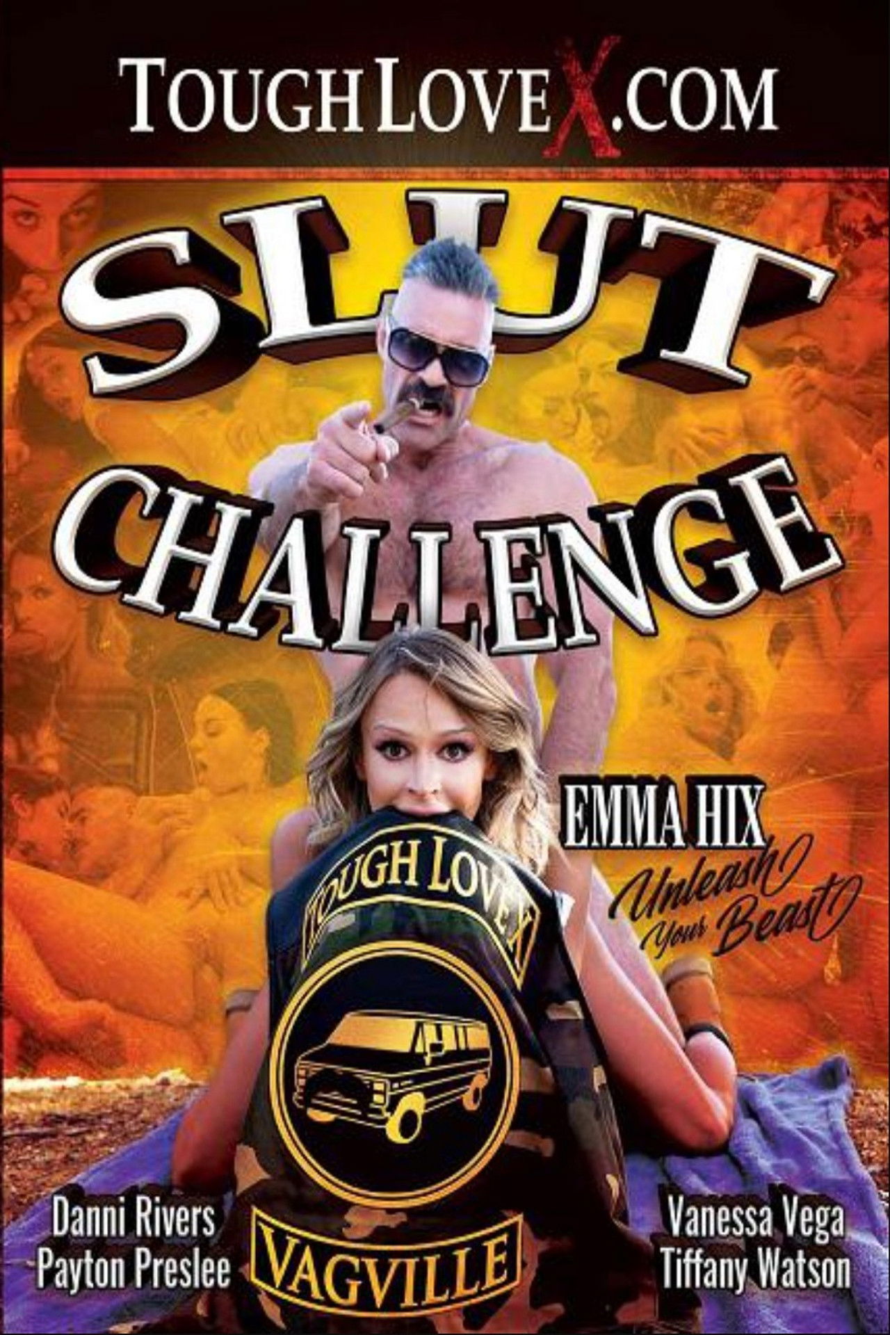 Slut Challenge Backdrop