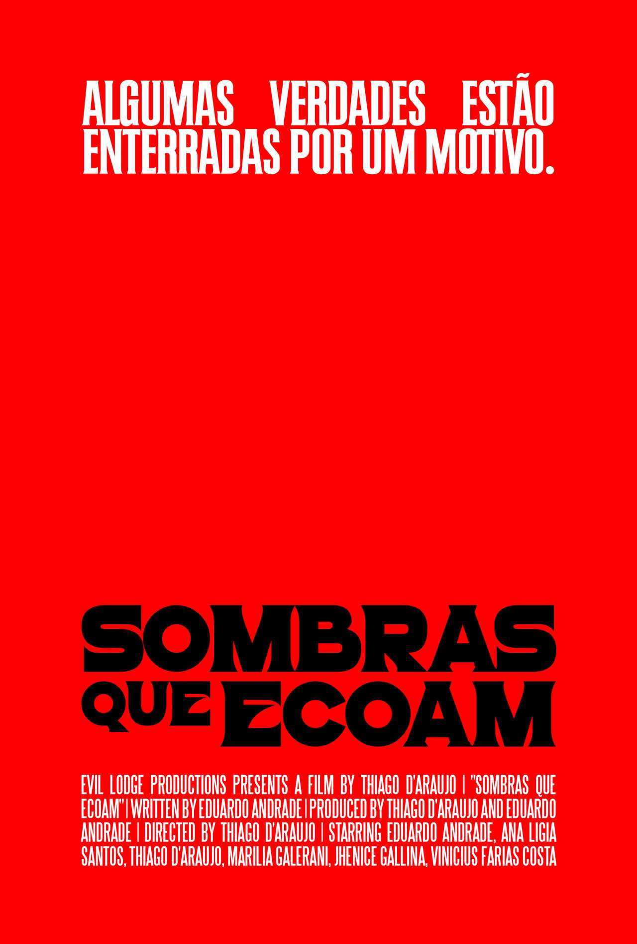 Sombras que Ecoam poster