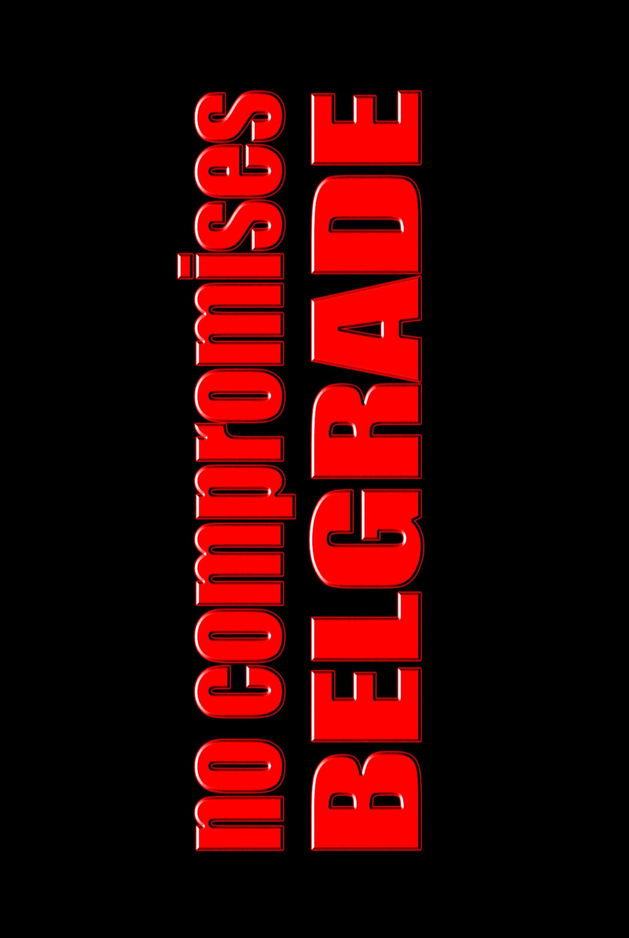 No Compromises - Belgrade filmaffisch