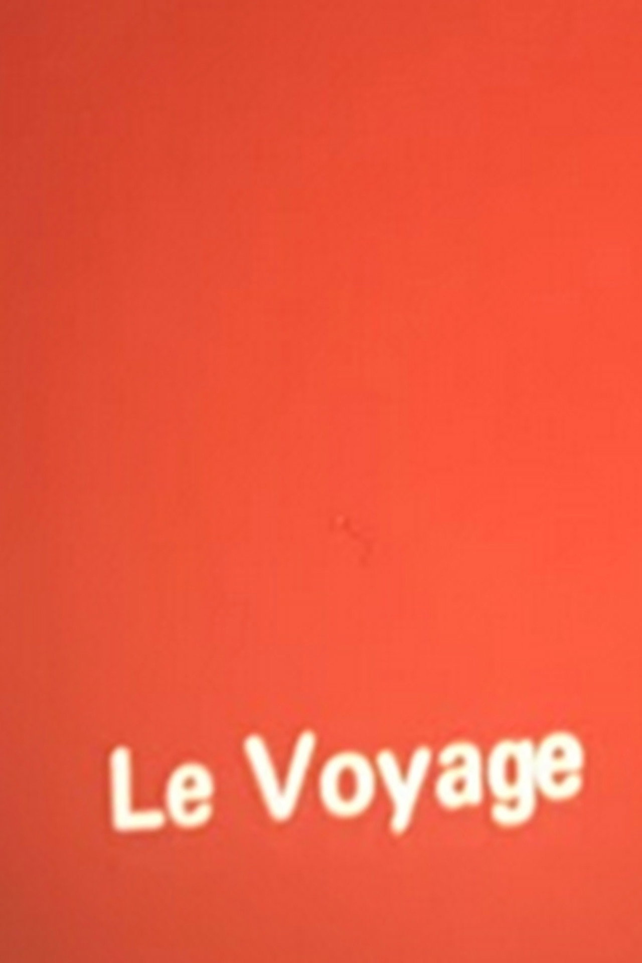 Le Voyage filmaffisch