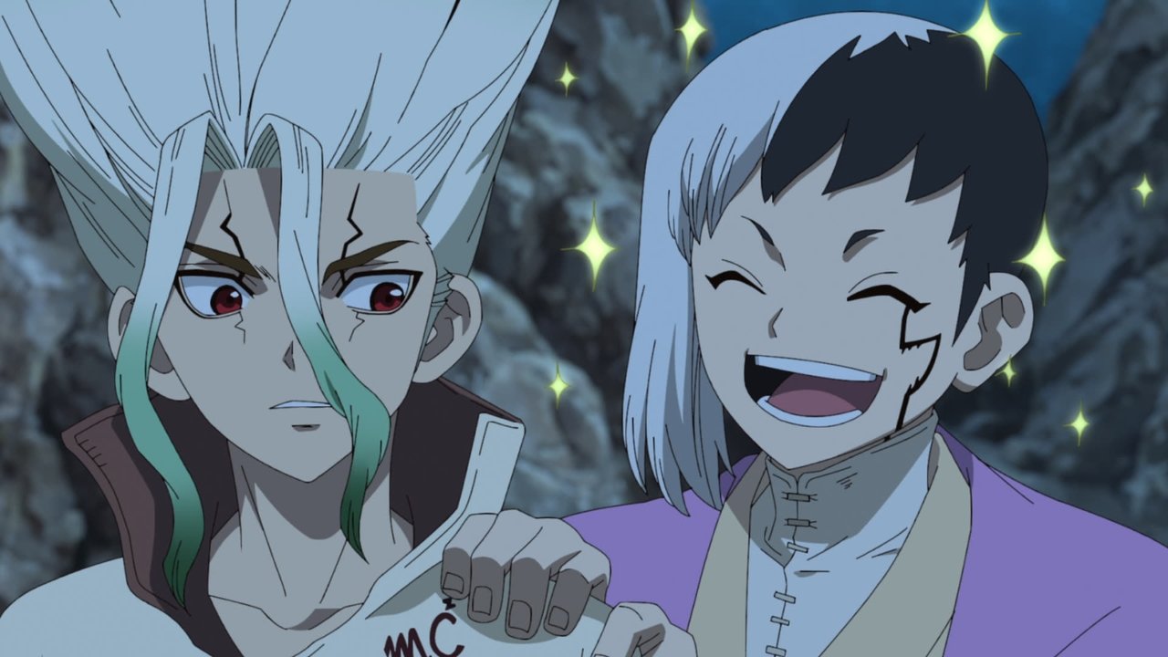 Dr. STONE - Season 3 Episode 8 : The Trump Card Aboard the Science Vessel