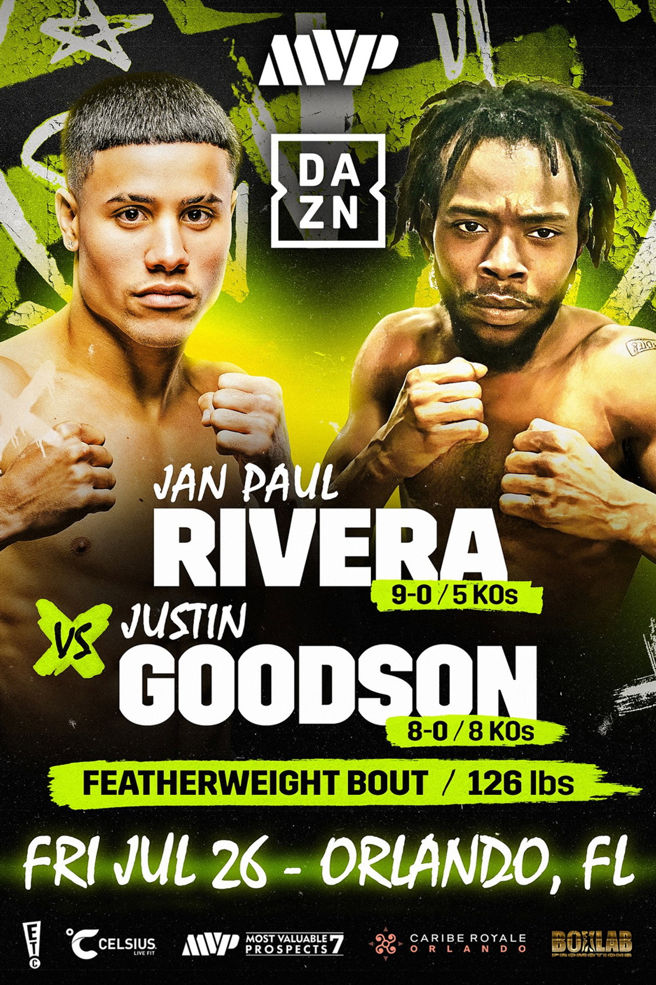 Jan Paul Rivera vs. Justin Goodson filmaffisch