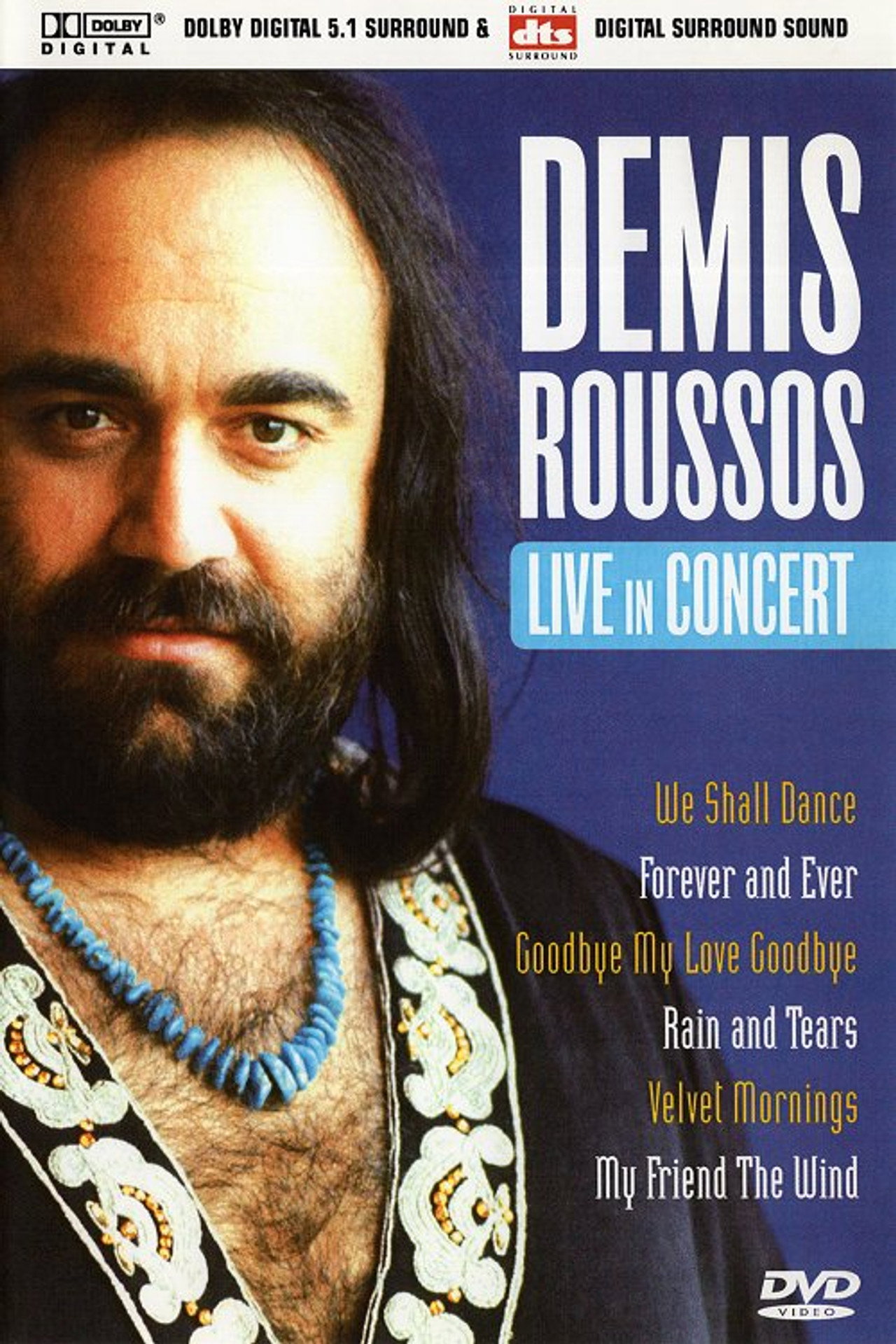 Demis Roussos: Live In Concert Backdrop