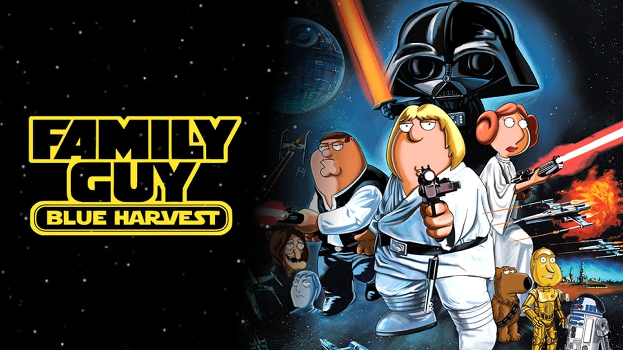 Padre de familia presenta Blue Harvest background