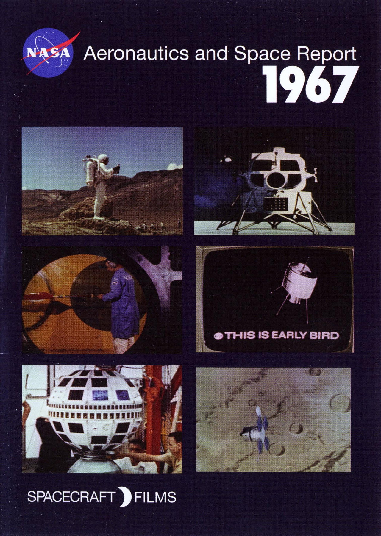 NASA Aeronautics and Space Reports 1967 poster