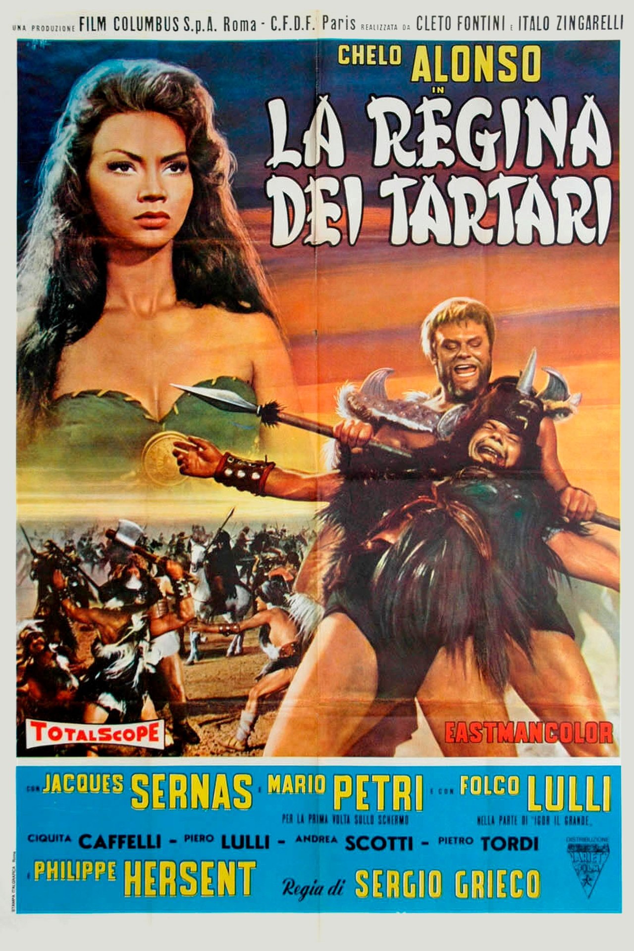 La Reine des barbares poster