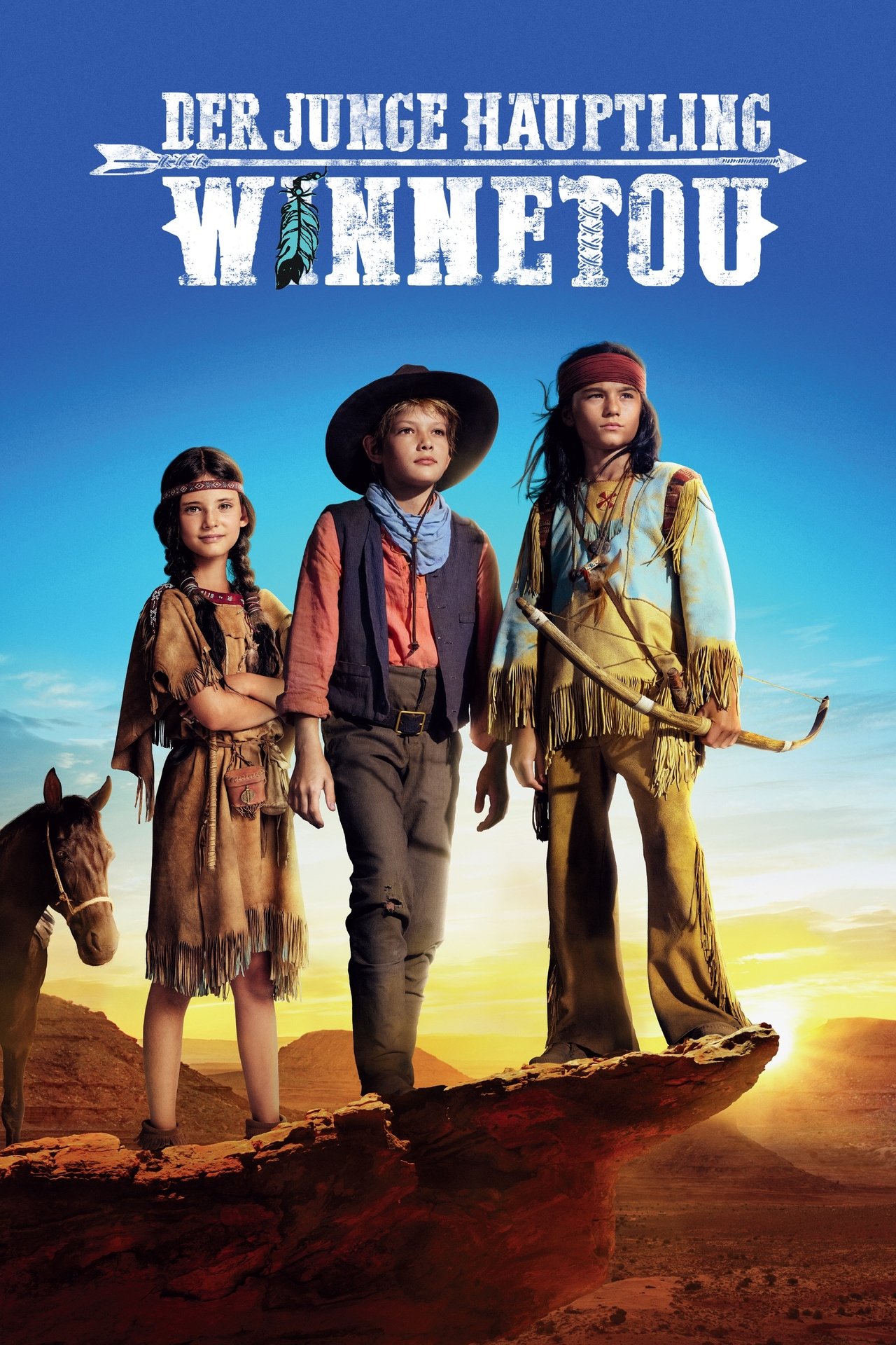 Winnetou et les bisons poster