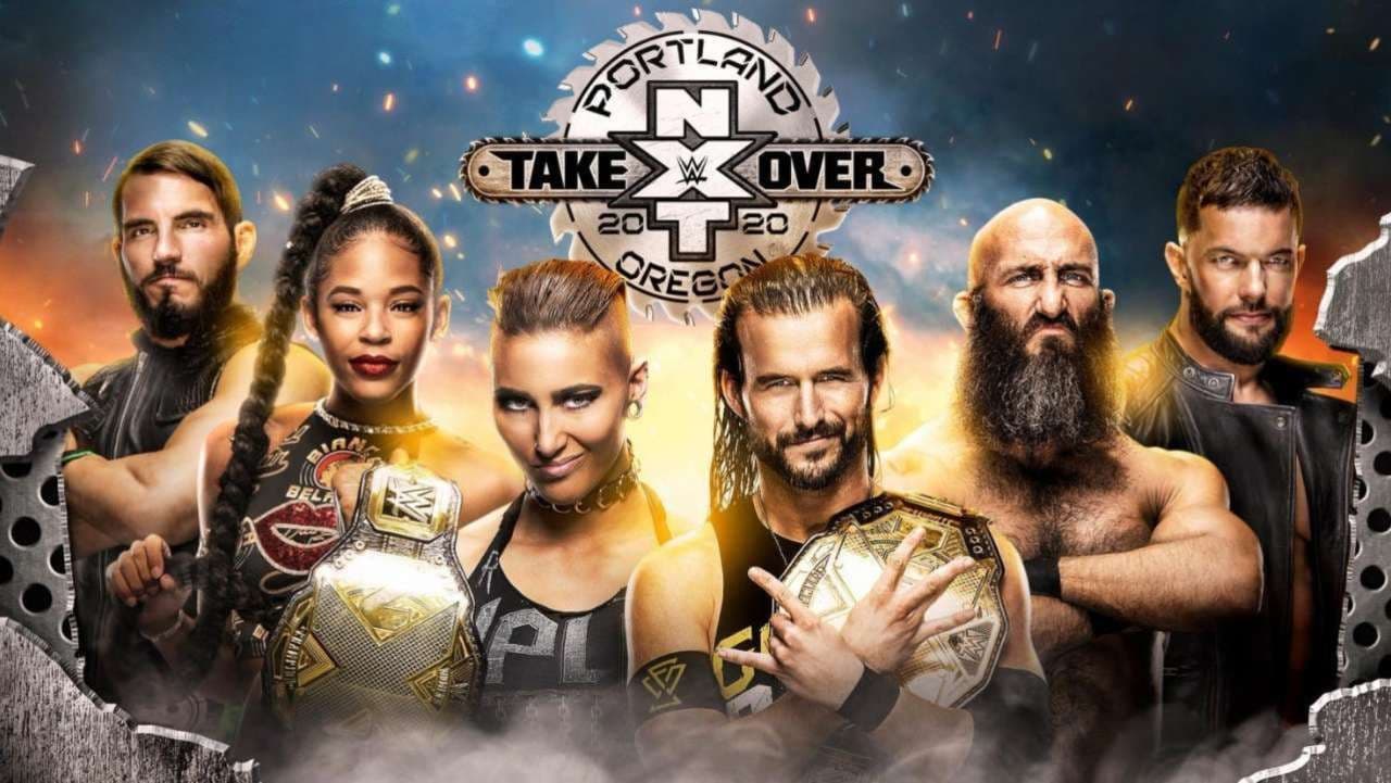 Scen från NXT TakeOver: Portland