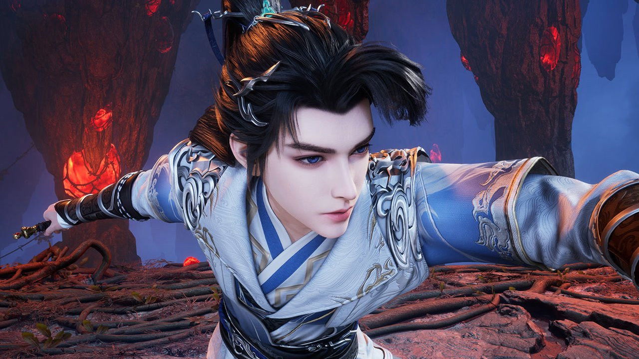 武碎星河 backdrop