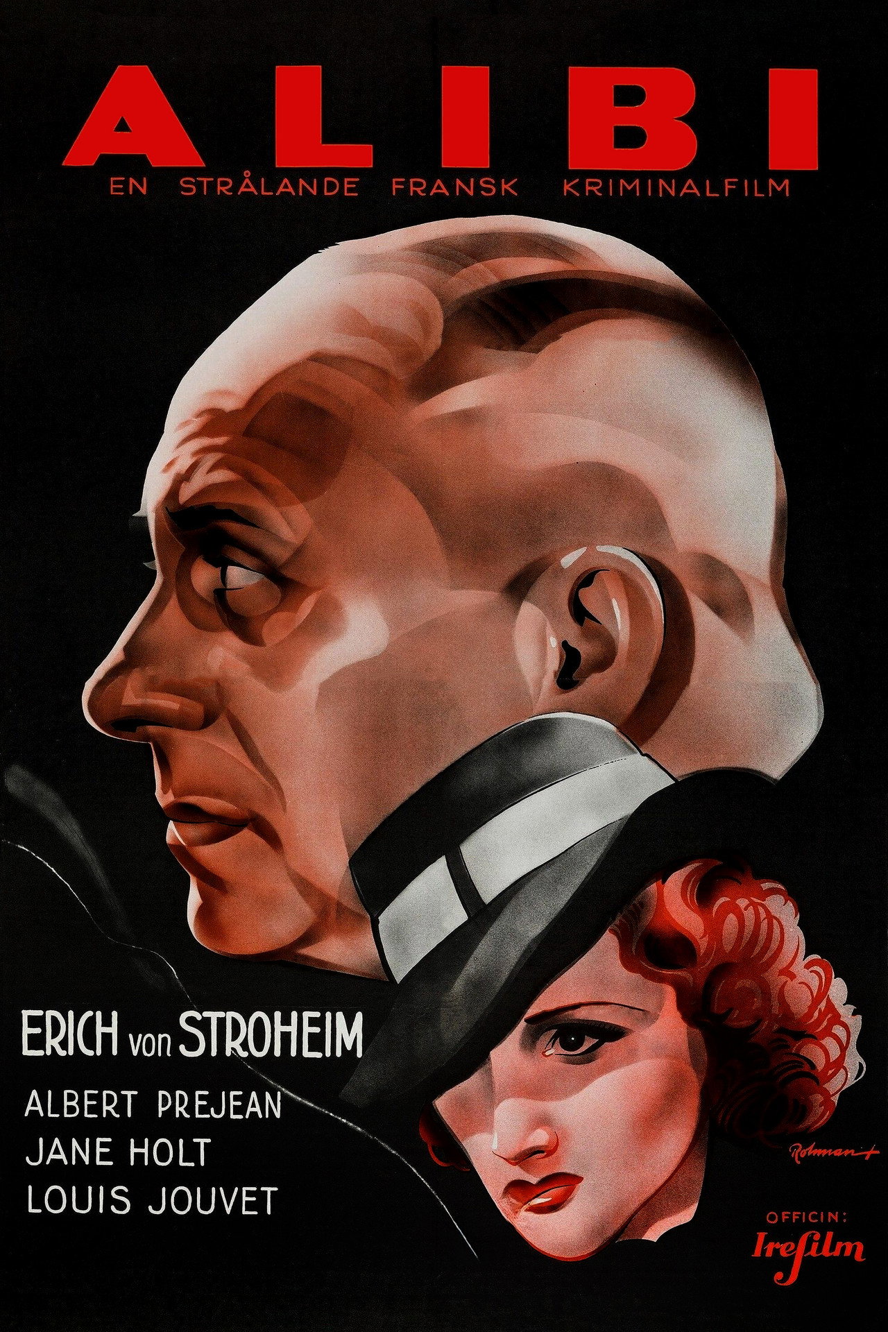 L'Alibi filmaffisch