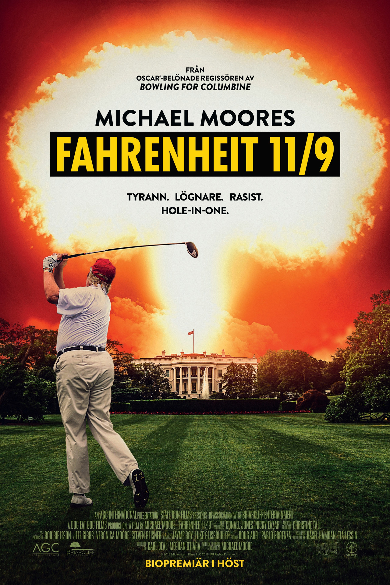 Fahrenheit 11/9 filmaffisch