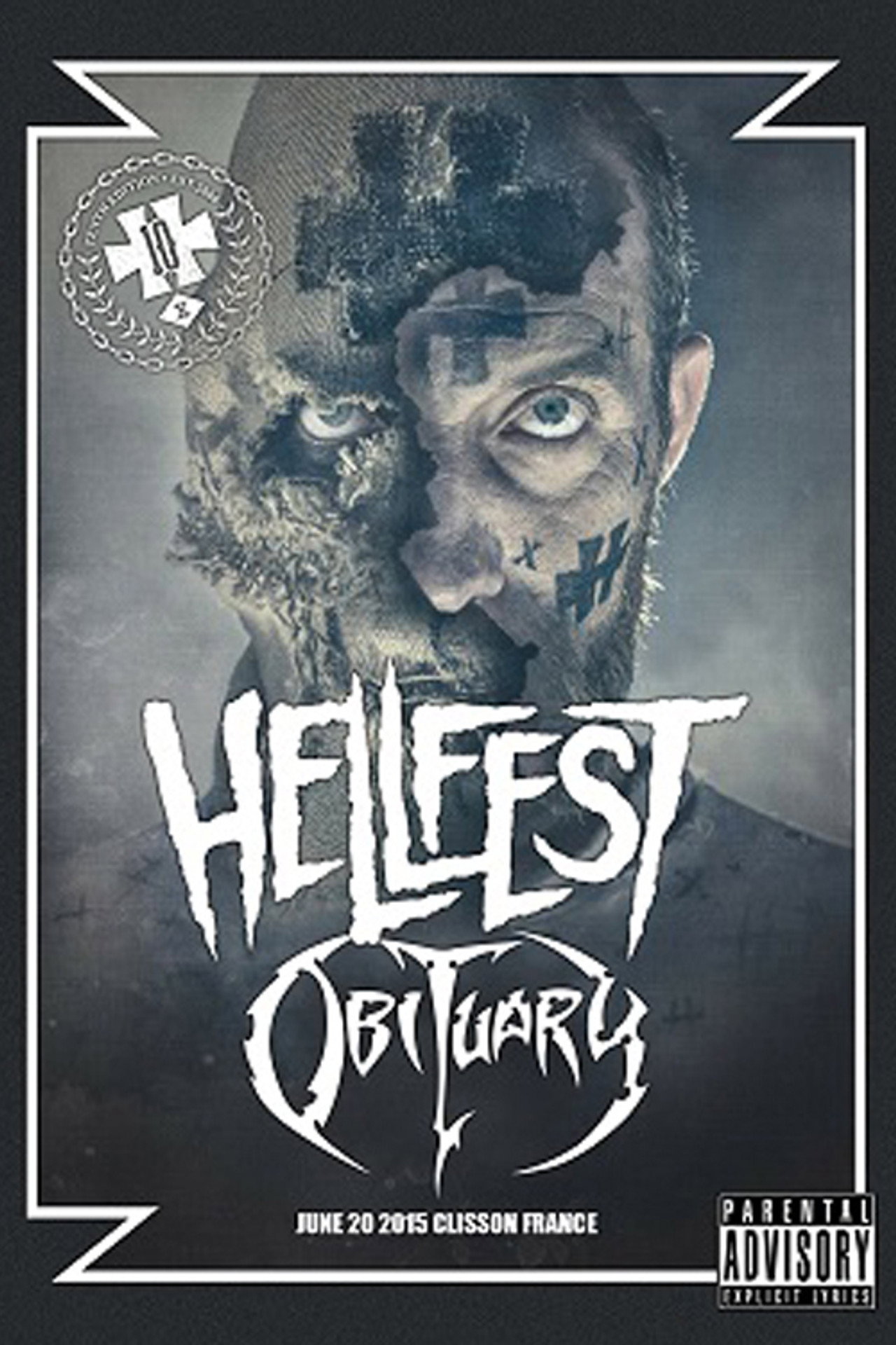 Obituary: Hellfest 2015 Backdrop
