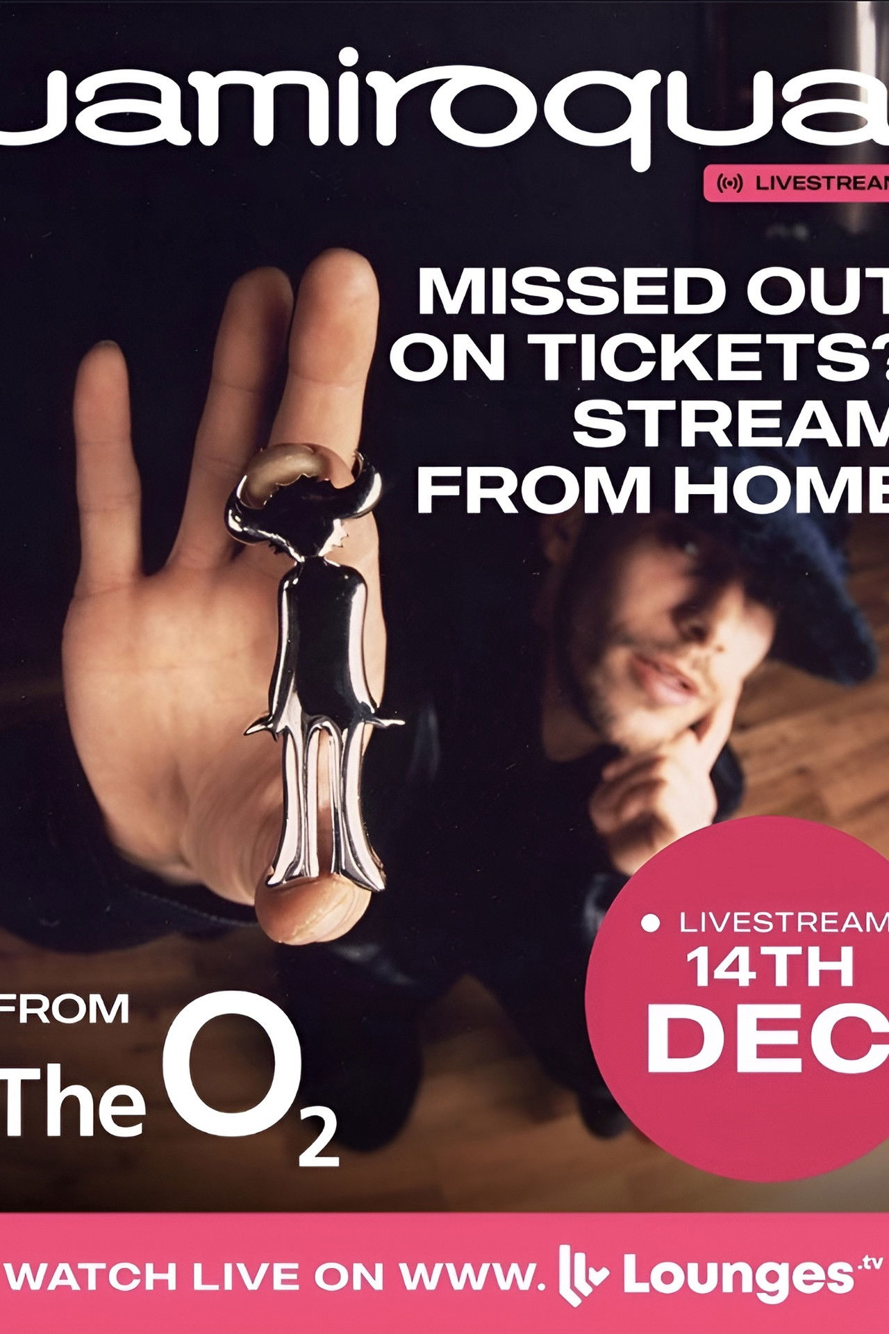 Jamiroquai Live From The O2 Arena Backdrop