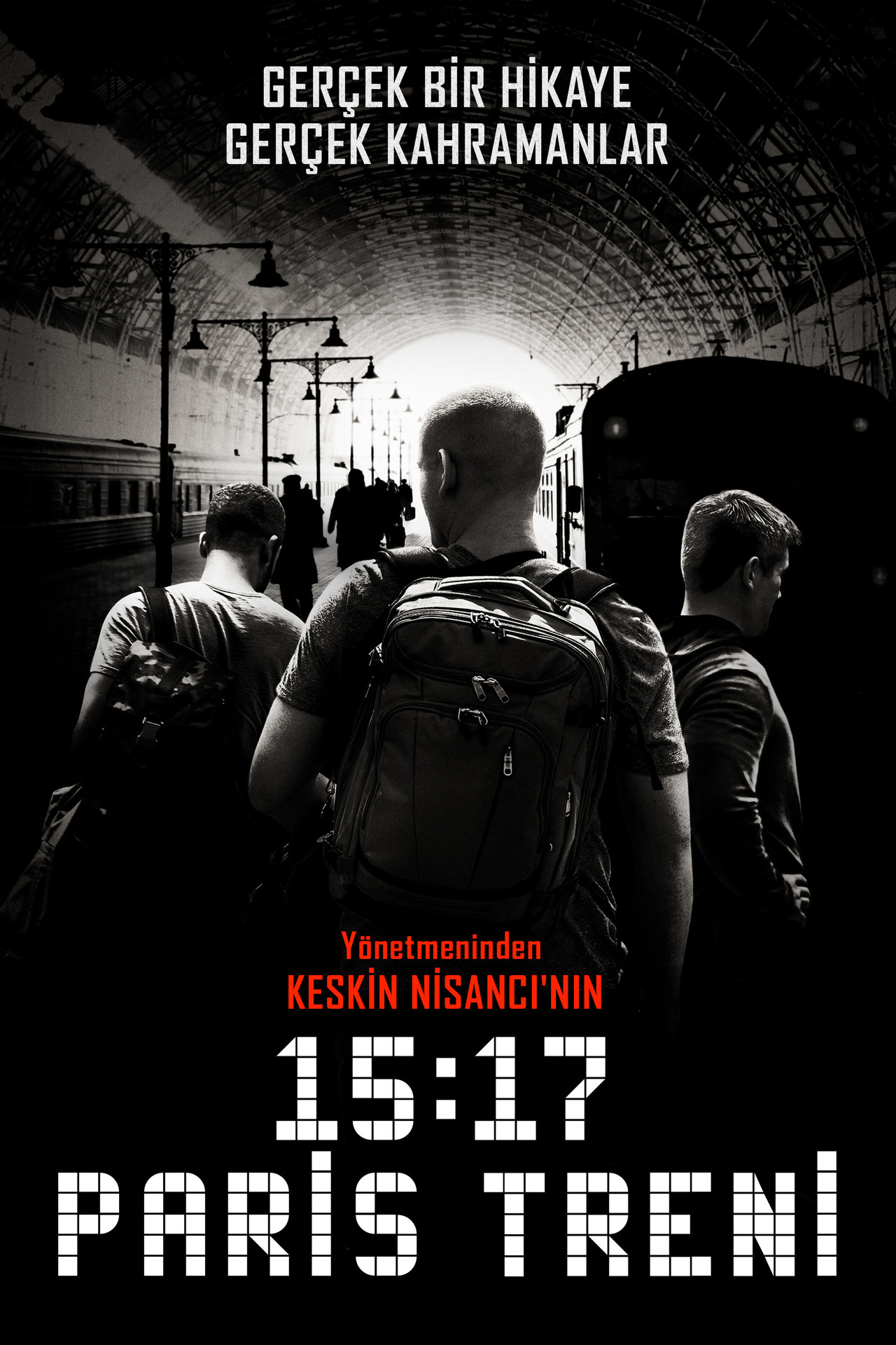 15:17 Paris Treni Poster