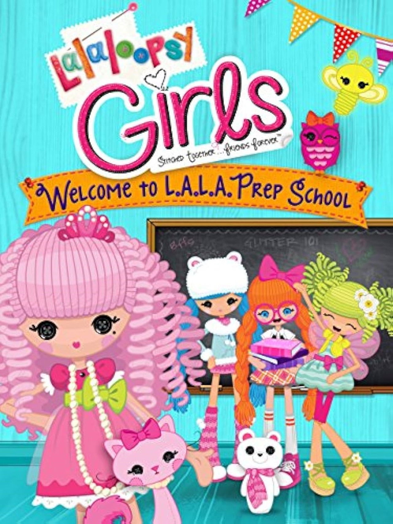 Lalaloopsy Girls: Welcome to L.A.L.A. Prep School Backdrop