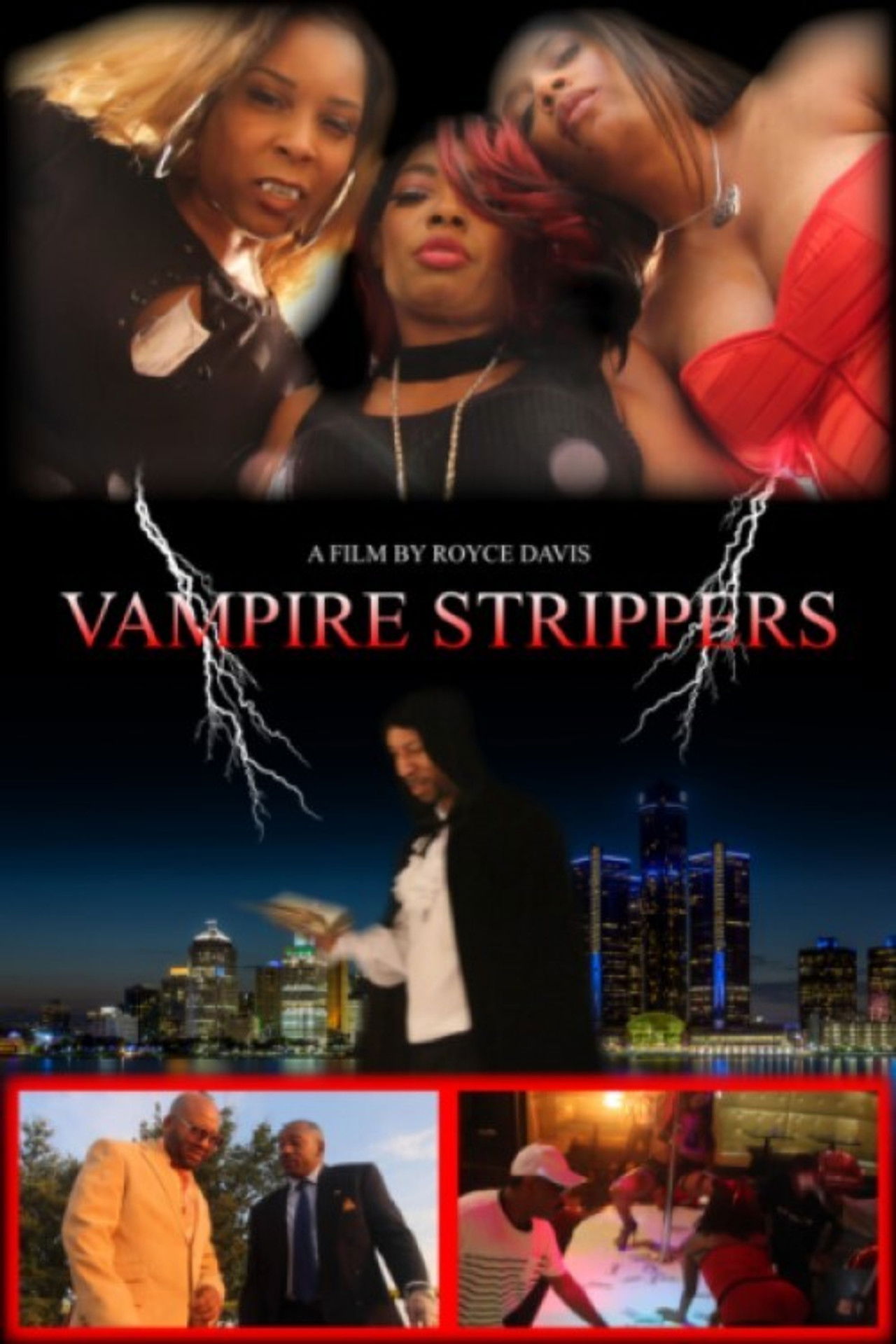 Vampire Strippers Backdrop