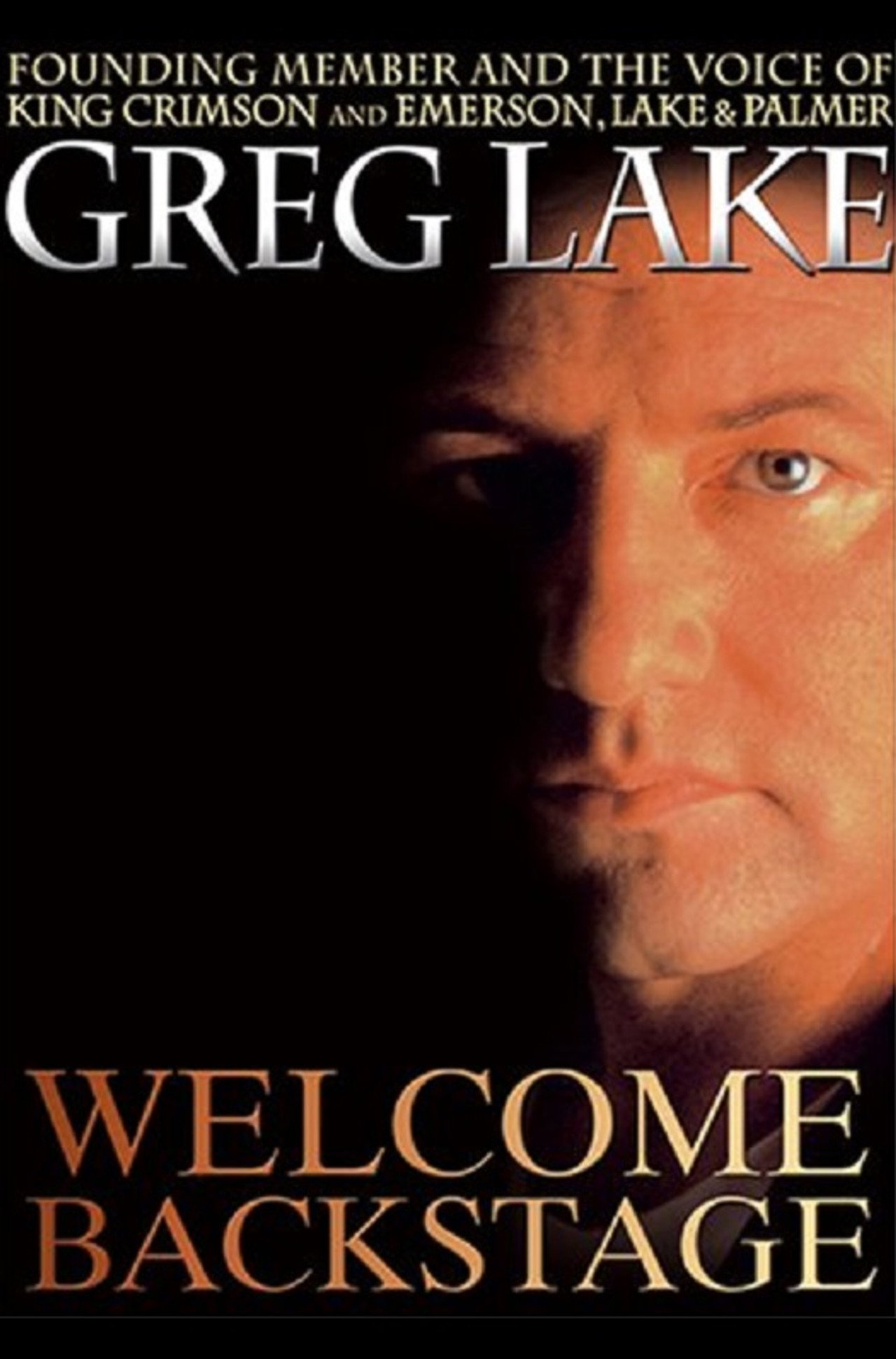 Greg Lake: Welcome Backstage Backdrop